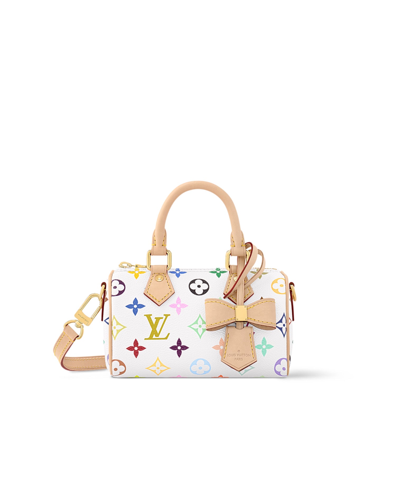 Louis Vuitton LV x TM Nano Speedy Bag Multicolored White
