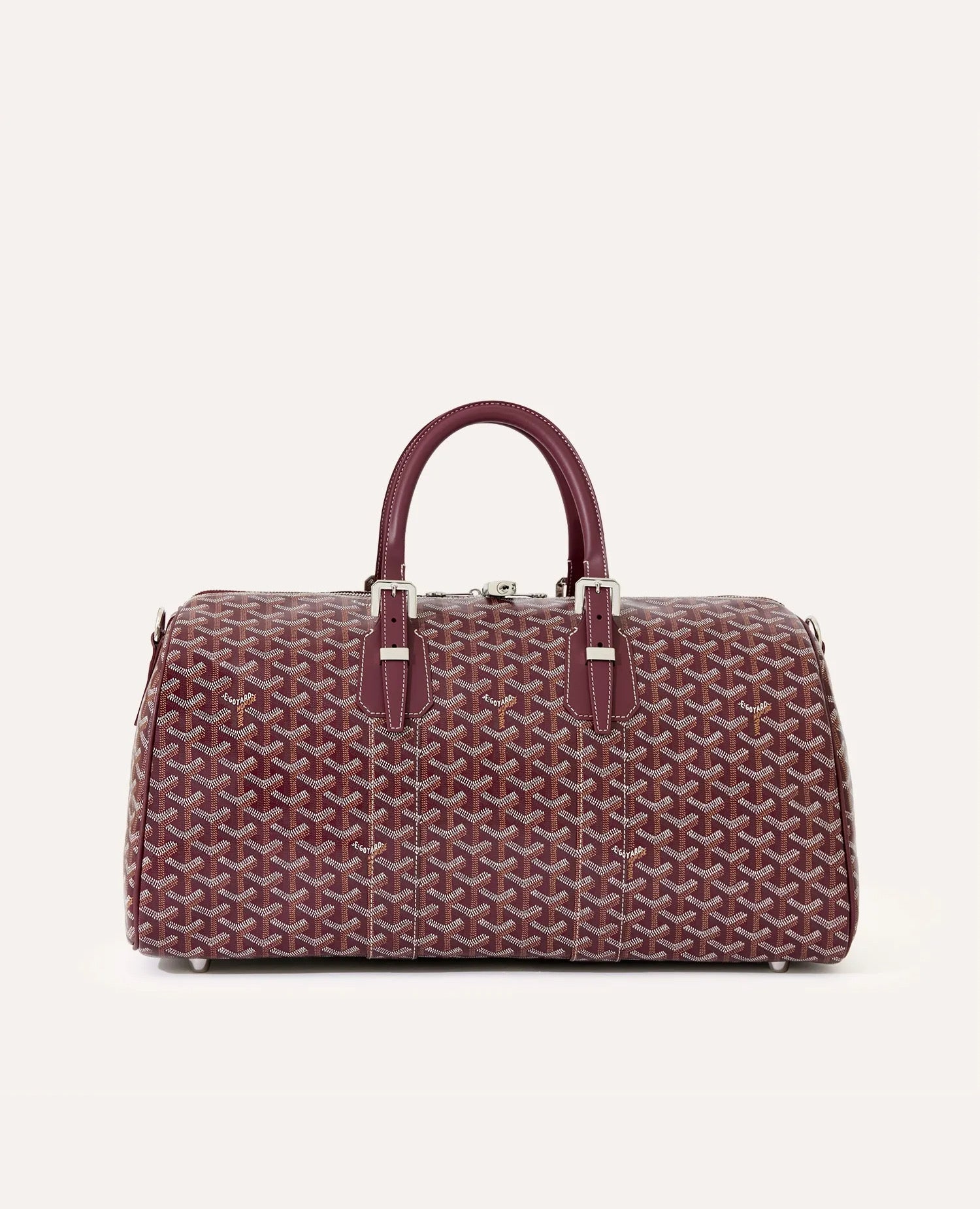 Goyard Boston 45 bag Burgundy