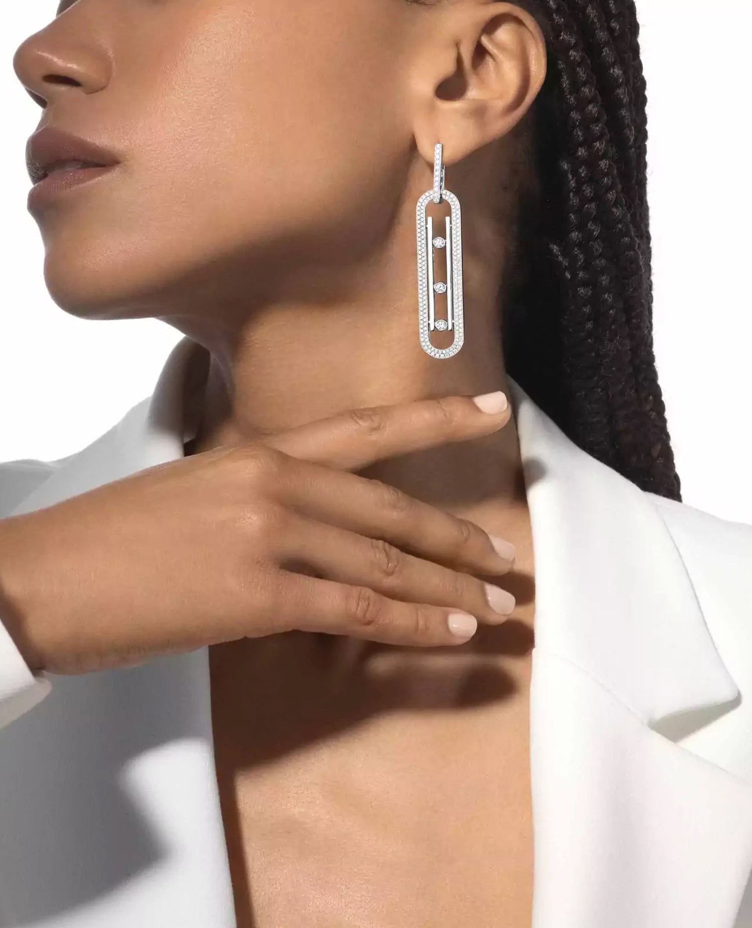 Messika Move 10TH Anniversary XL Silver