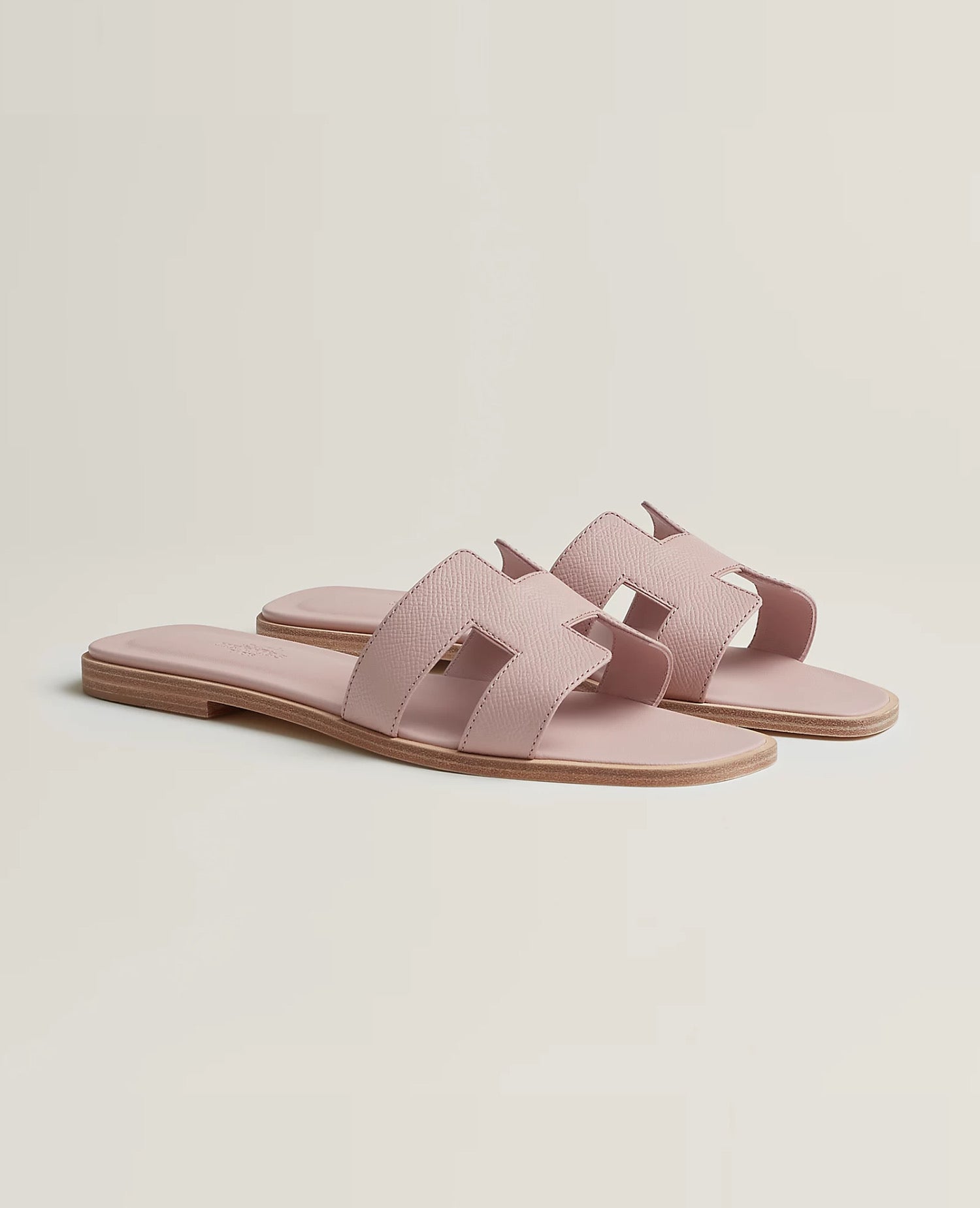 Hermès Oran Sandal Rose Cancan