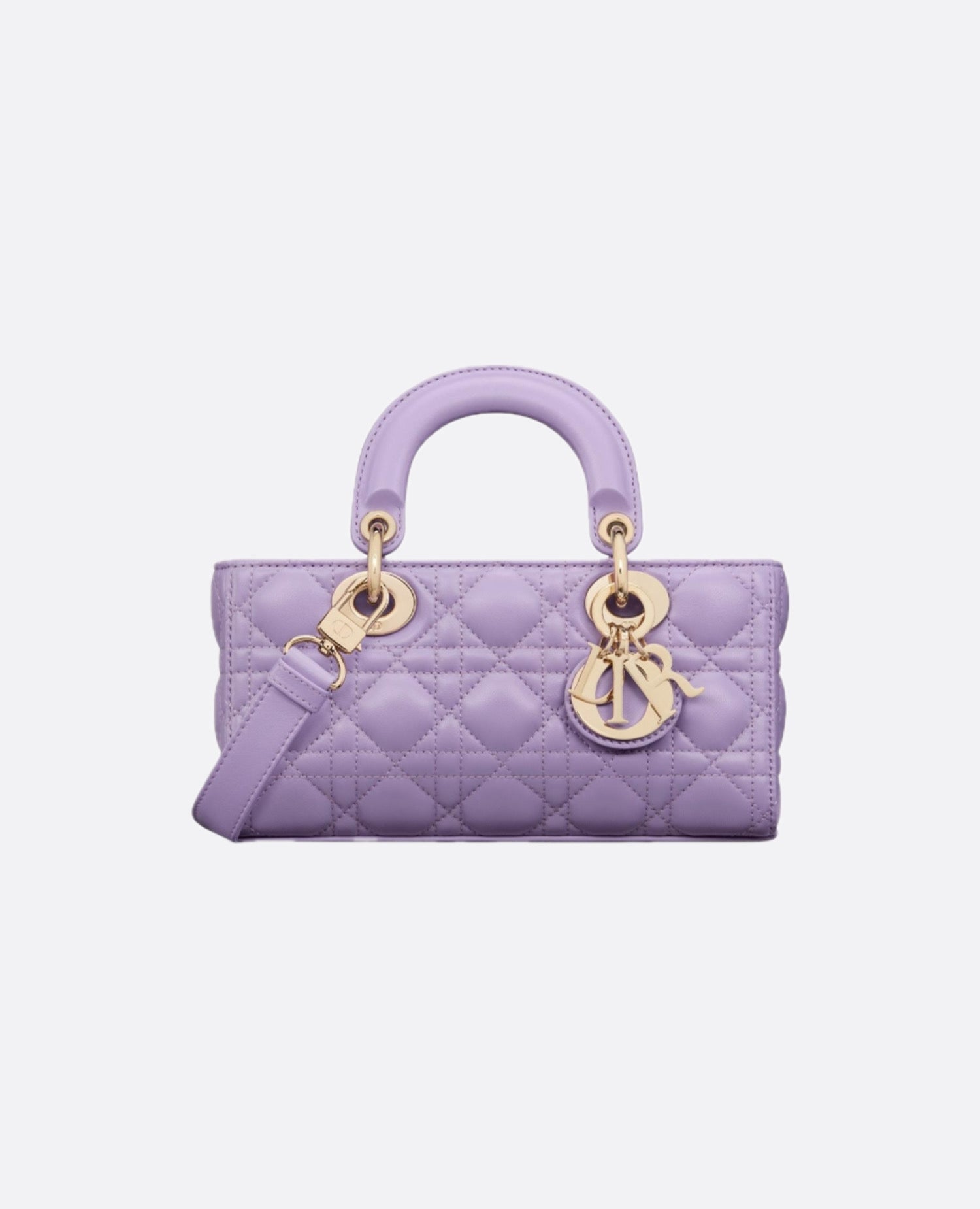 Christian Dior Small Lady D-Joy Bag lilac
