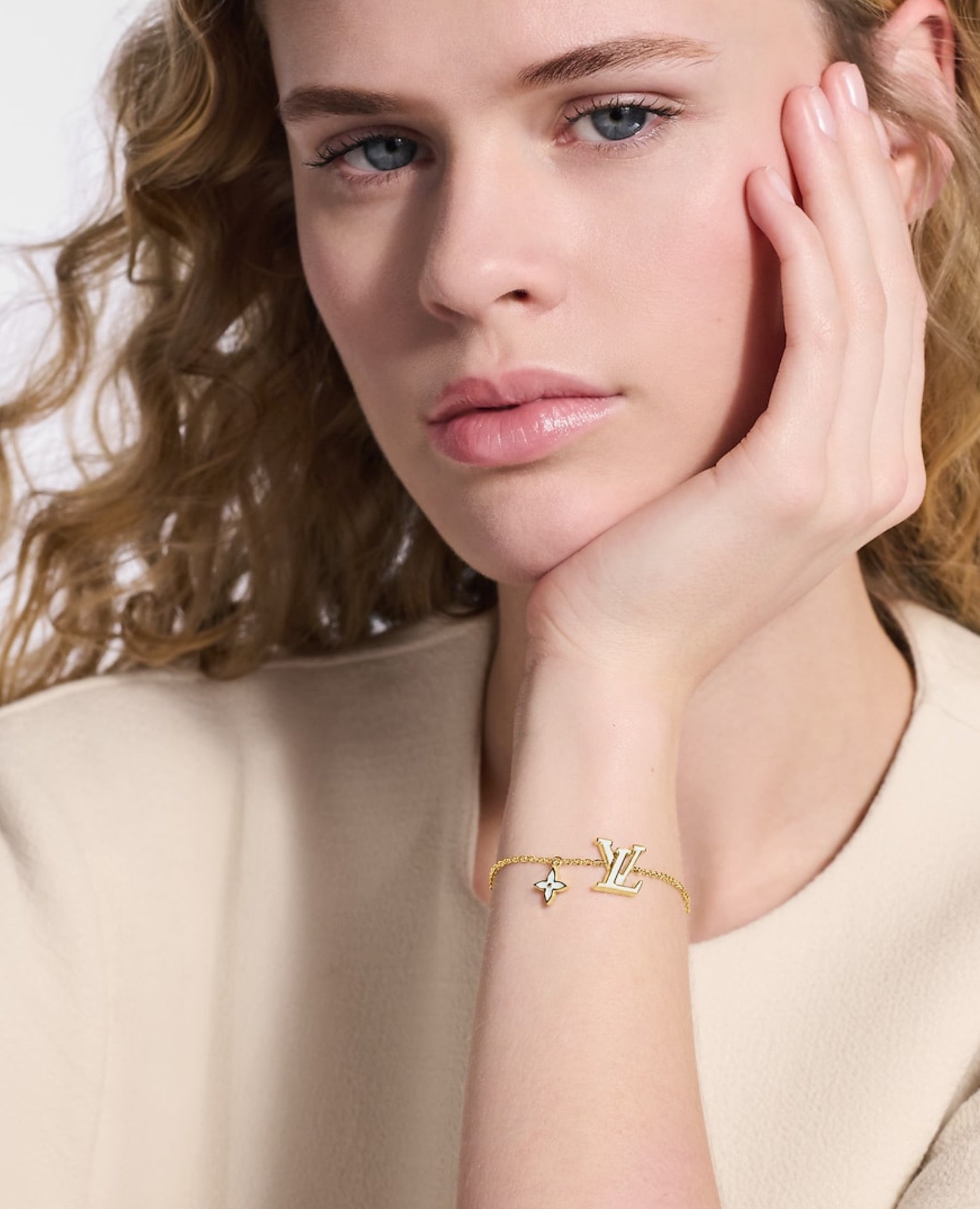 Louis Vuitton LV Iconic Enamel Blanc Bracelet