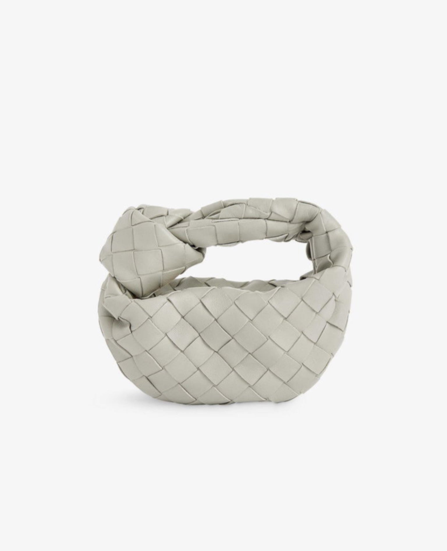 Bottega Veneta Candy Jodie Intrecciato-Weave Leather Top-Handle Bag