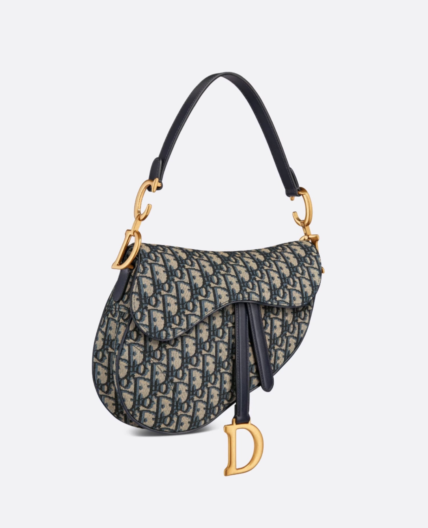 Christian Dior Saddle Bag With Strap