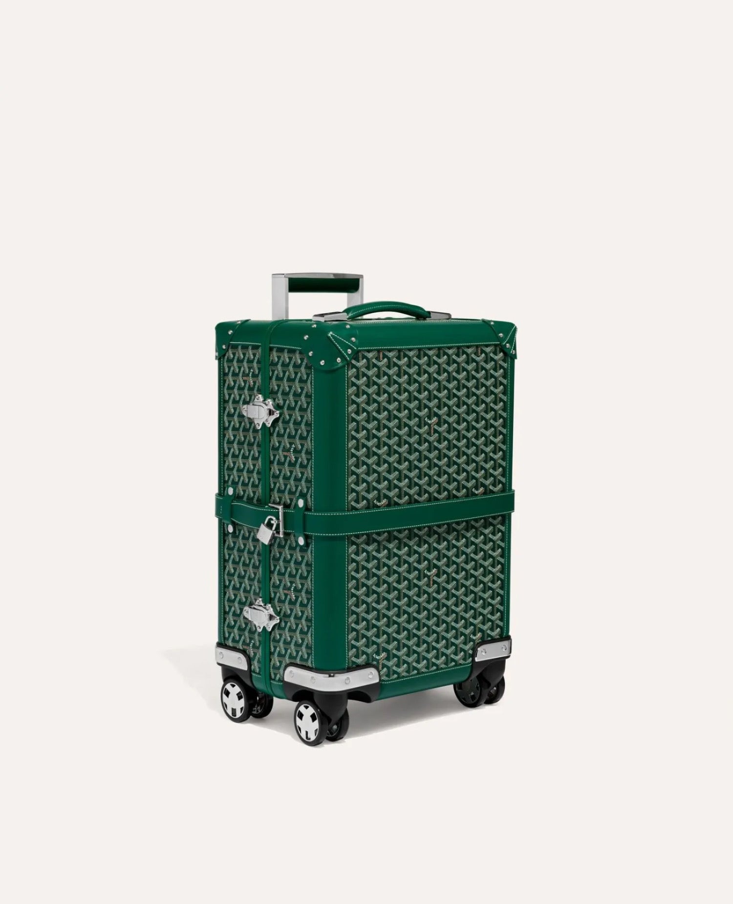 Goyard Bourget PM Trolley Case Green