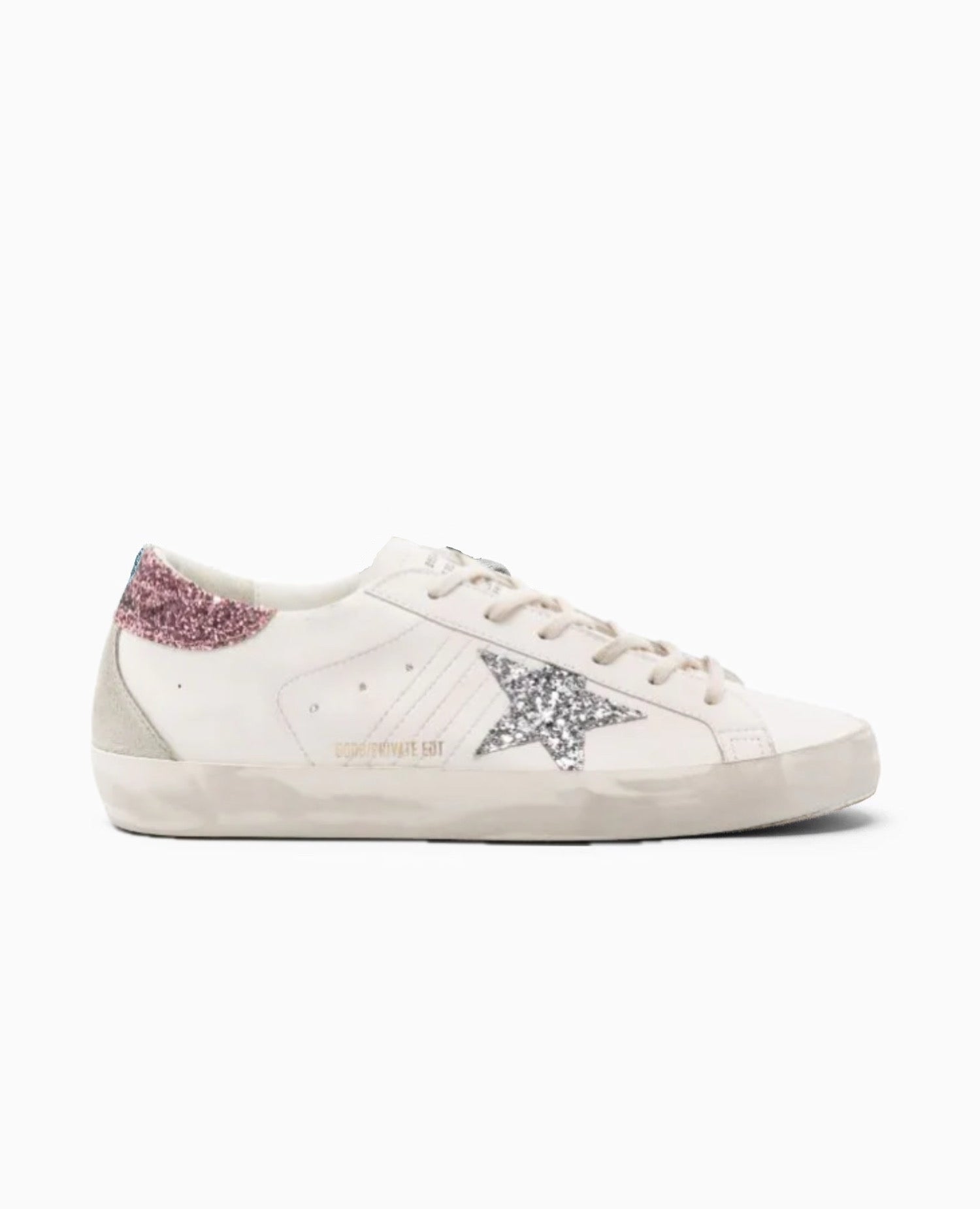Golden Goose Women’s Super-Star With Silver Star Sneaker