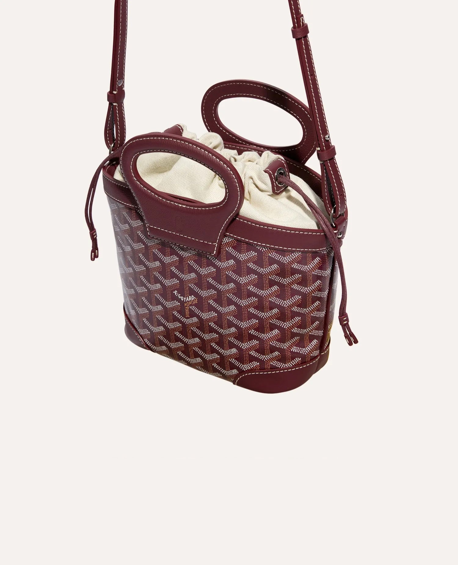 Goyard Beluga Mini Bag Burgundy