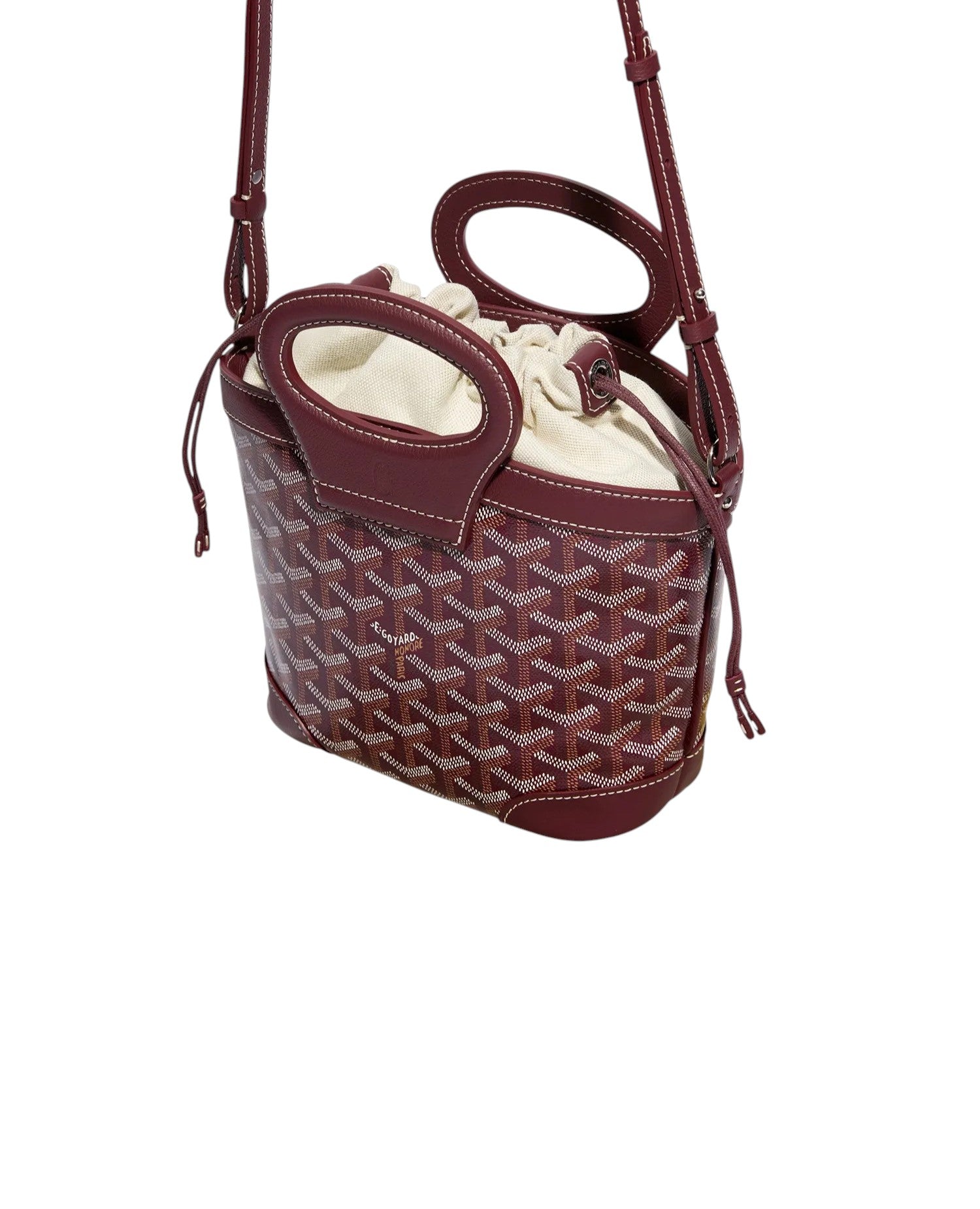 GYD Beluga Mini Bag Burgundy