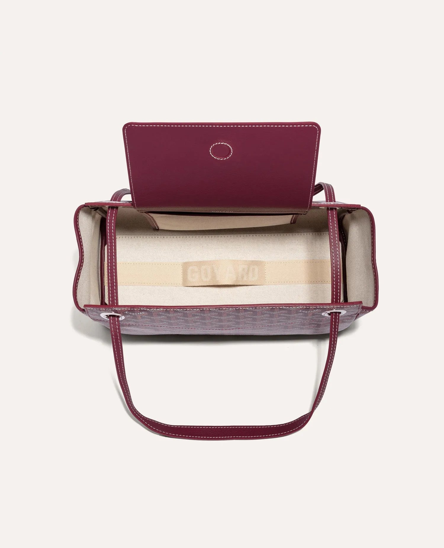 Goyard Rouette Souple Bag Burgundy