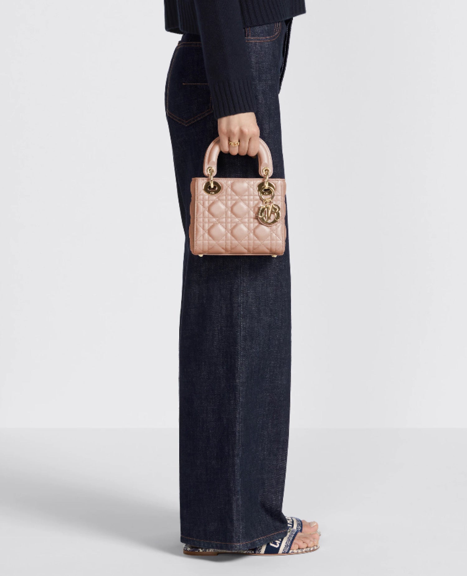 Christian Dior Mini Lady Dior Bag Blush