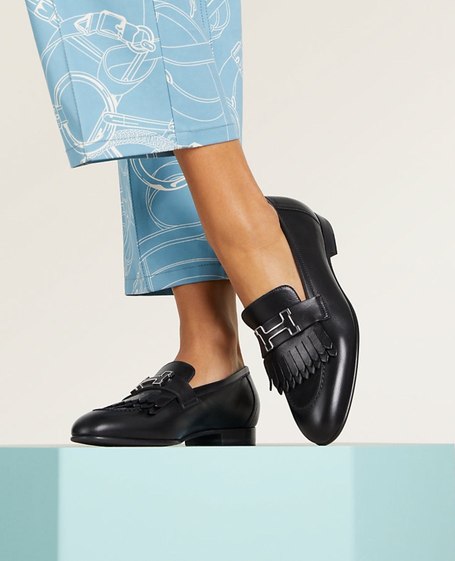 Hermès Paris loafer Noir H Black