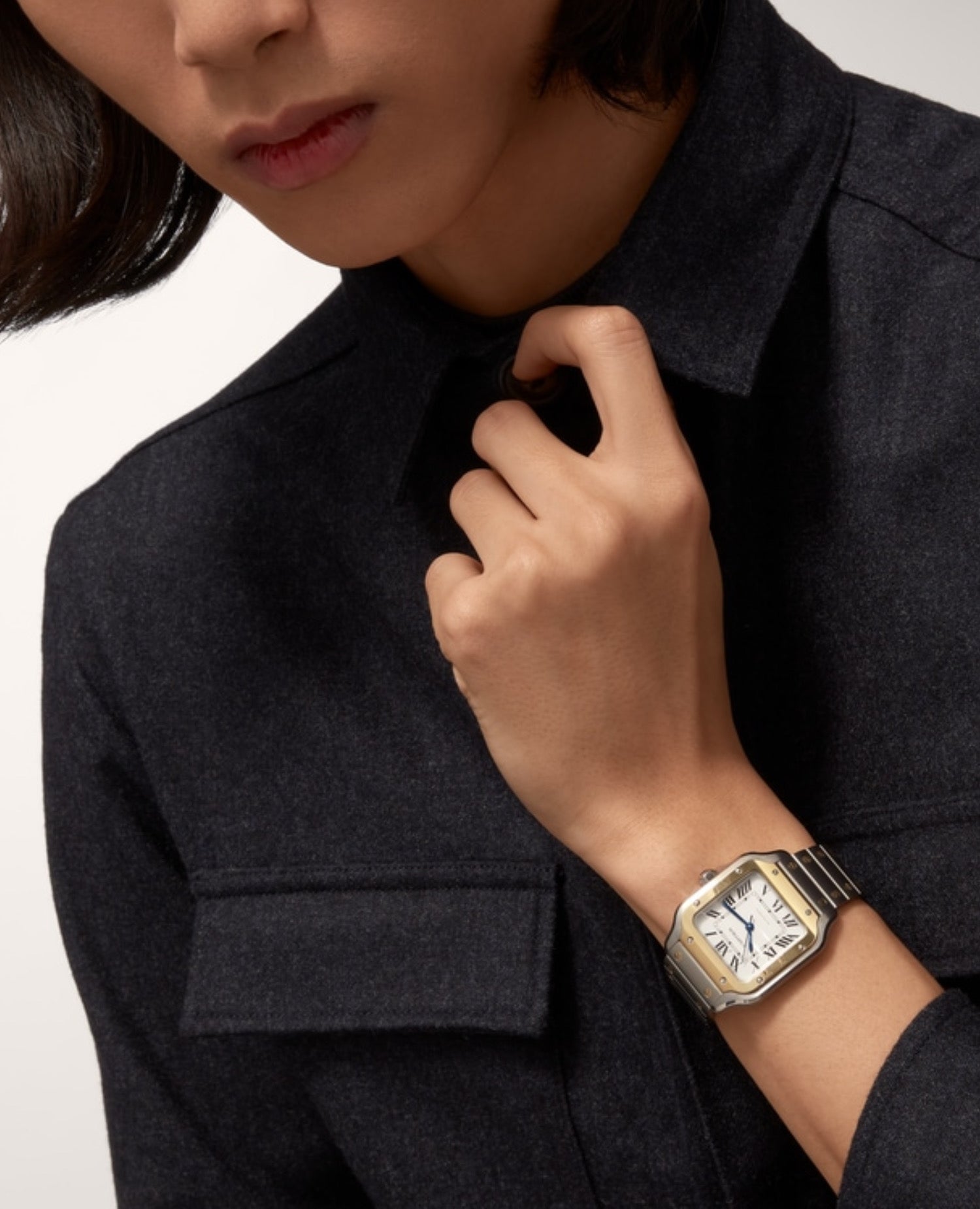 Montre Santos DE Cartier Watch, Medium Model