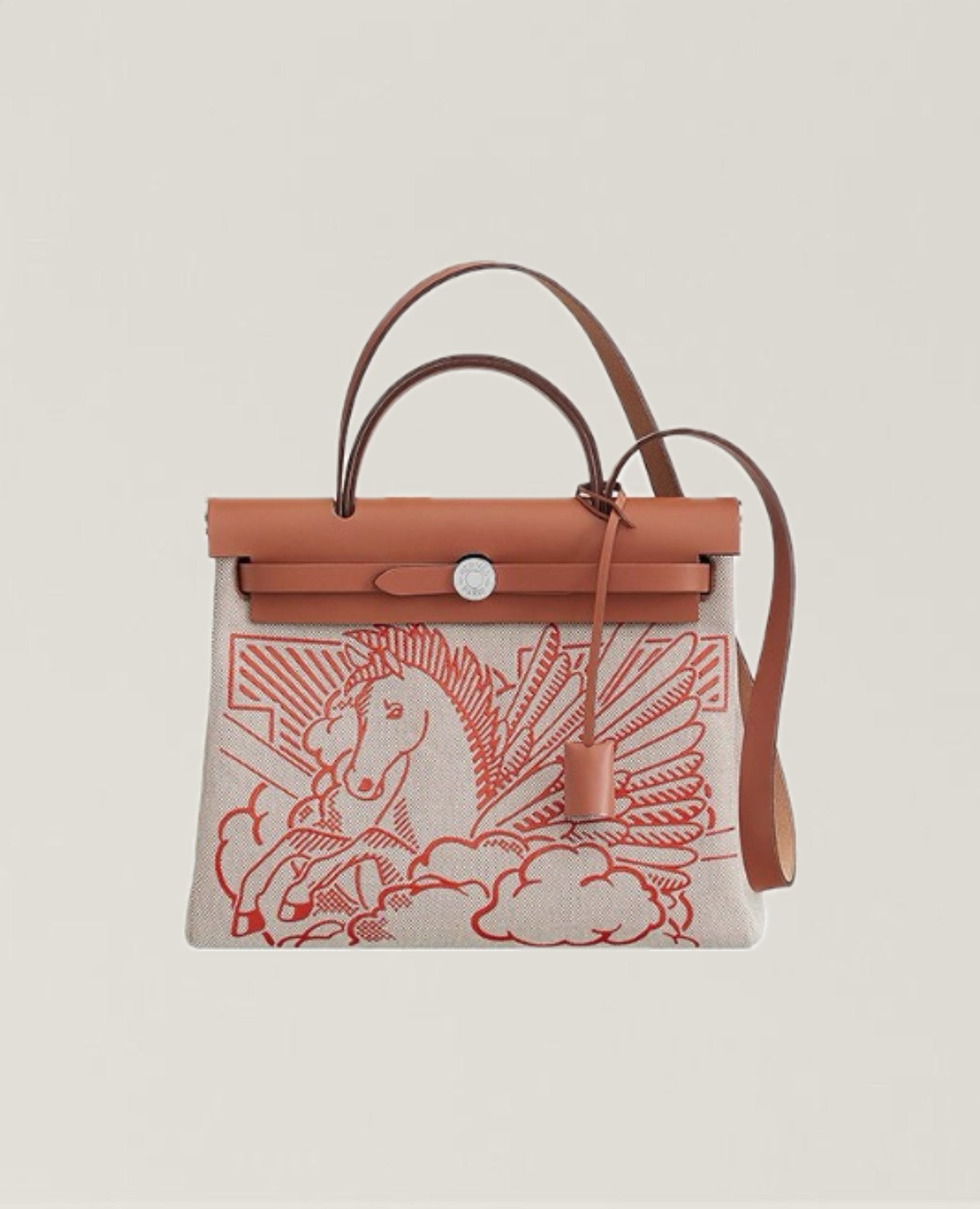 Hermès Herbag 31 Pegasus Bag Brown