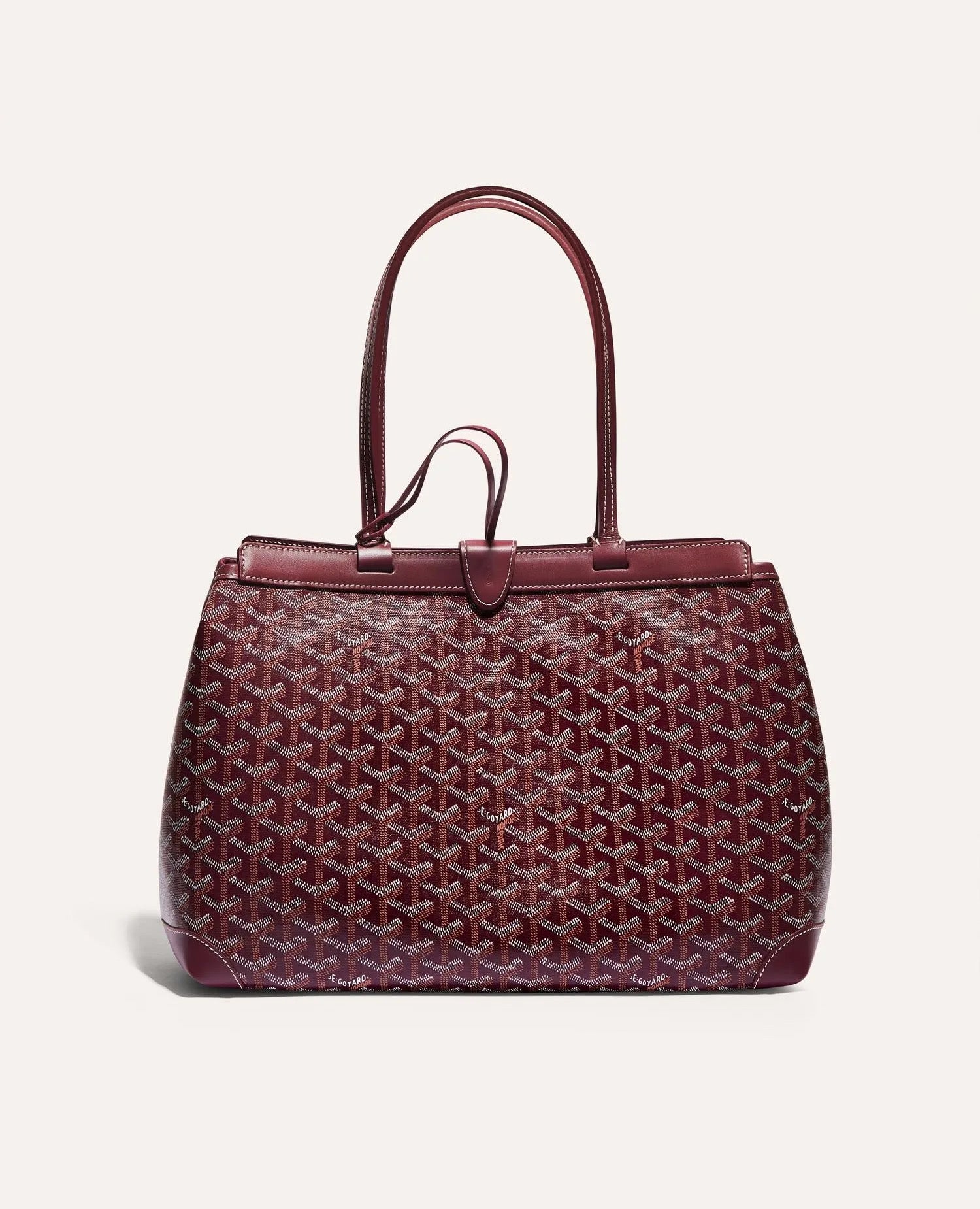 Goyard Bellechasse Biaude PM Bag Burgundy