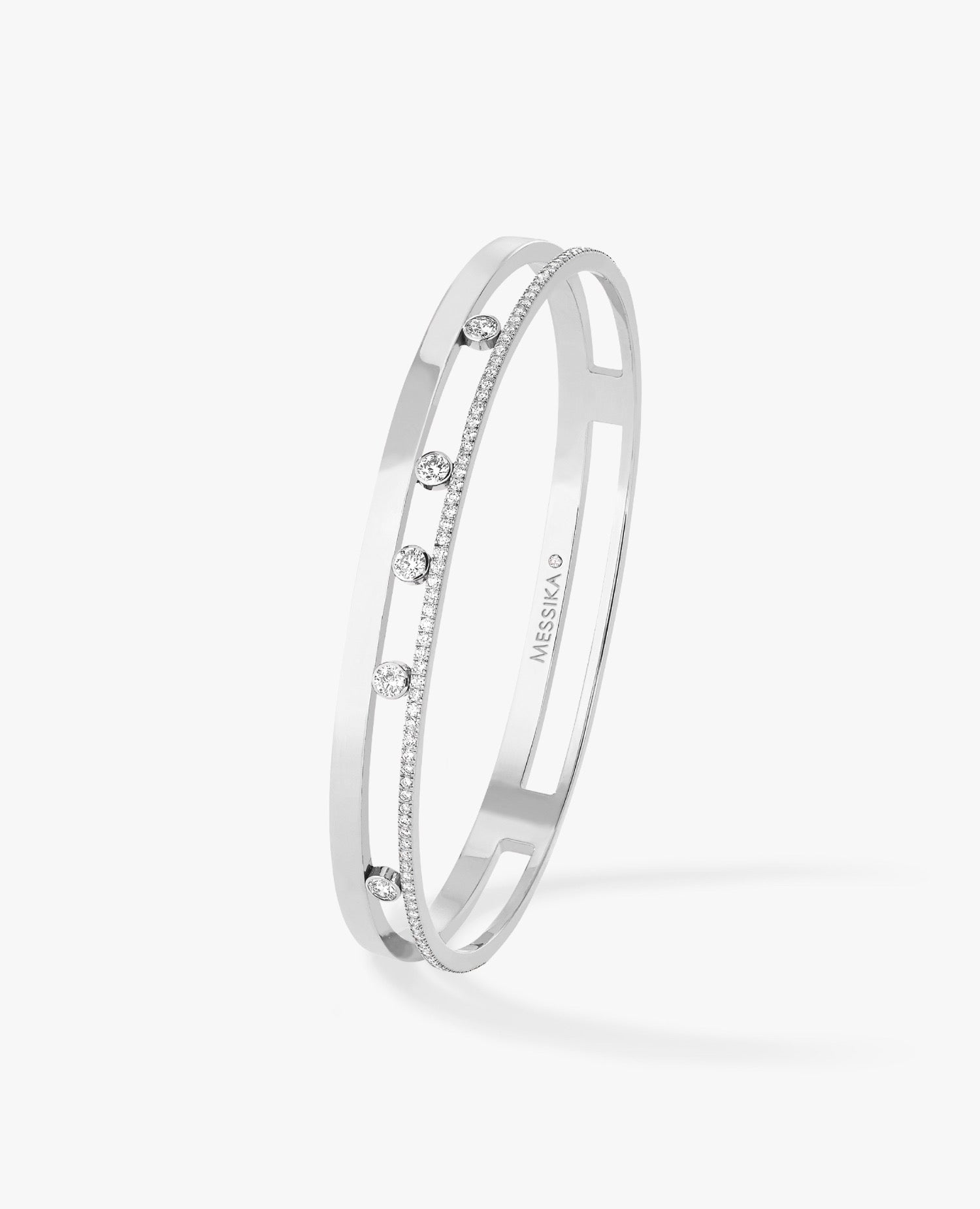 Messika Bangle Move Romane Silver