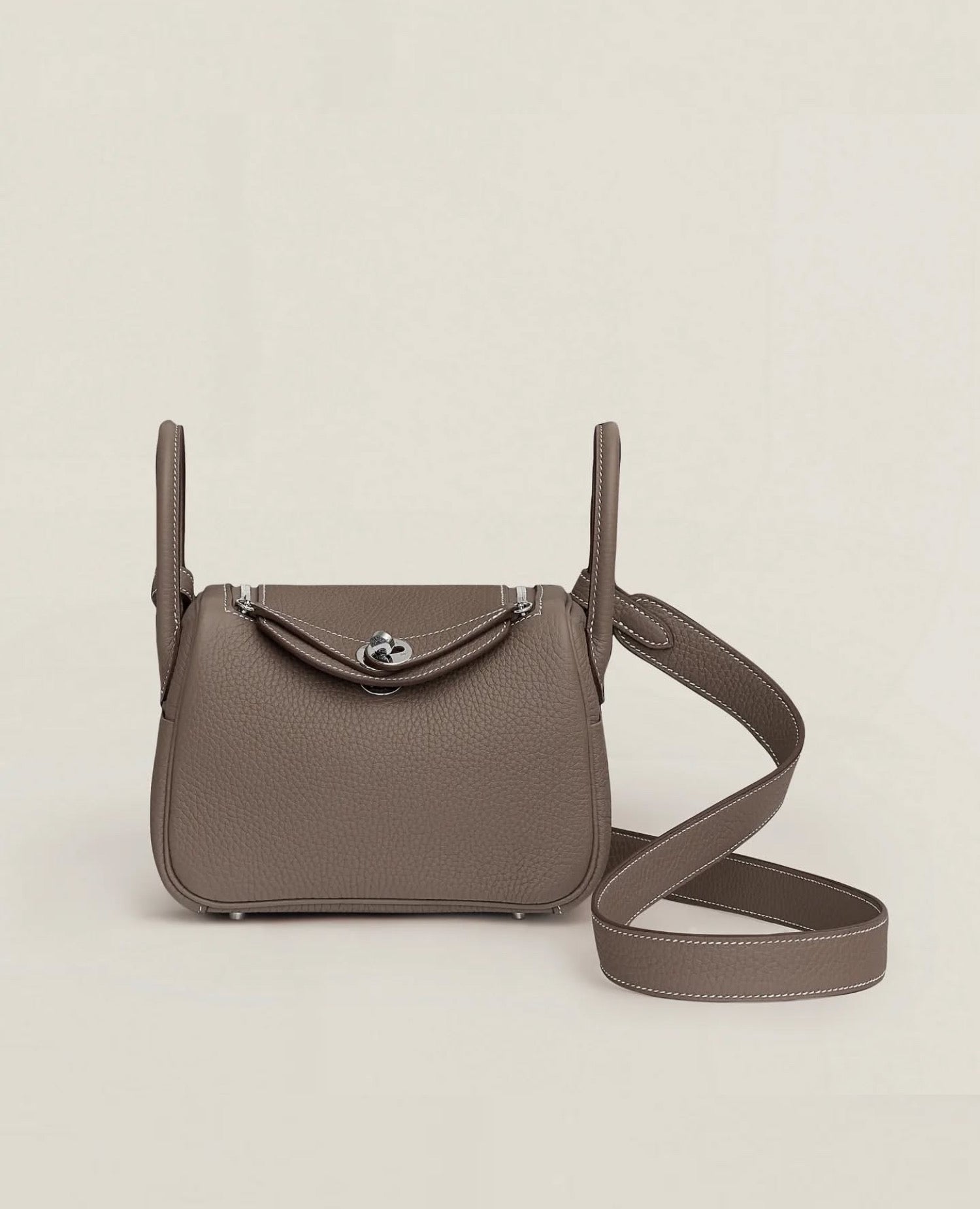 Hermès Lindy Mini Bag Etoupe