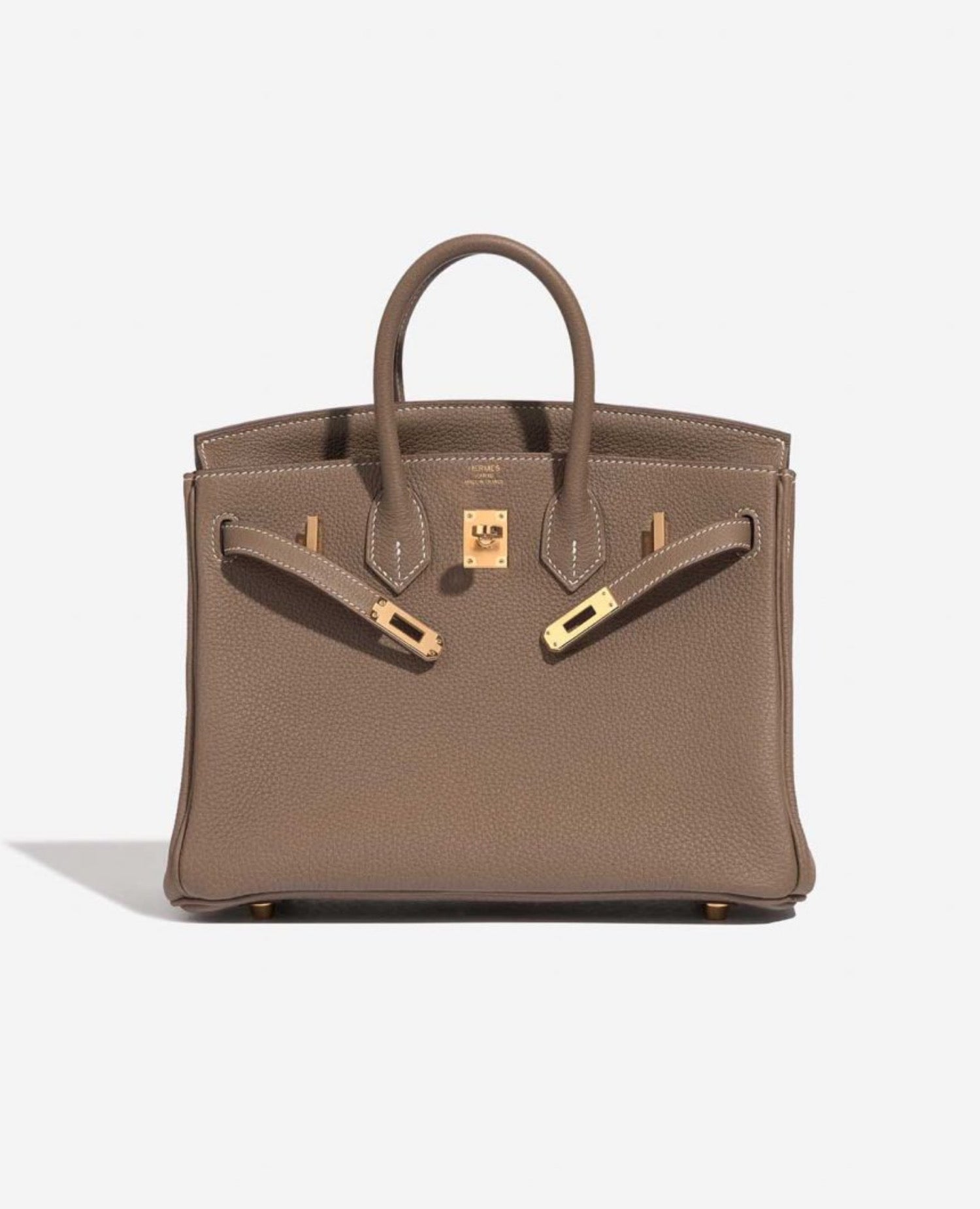 Hermès Birkin 25 Togo Etoupe / Gold
