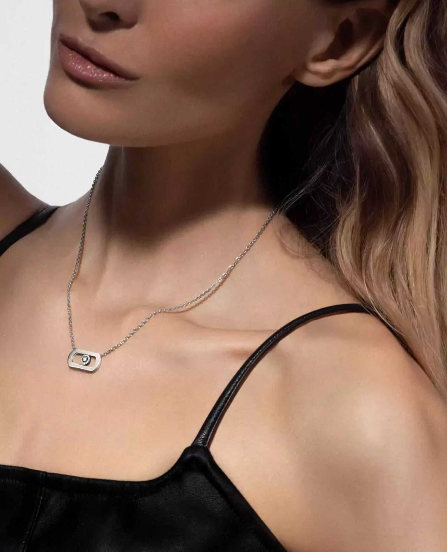 Messika Messika So Move White Gold Diamond Necklace