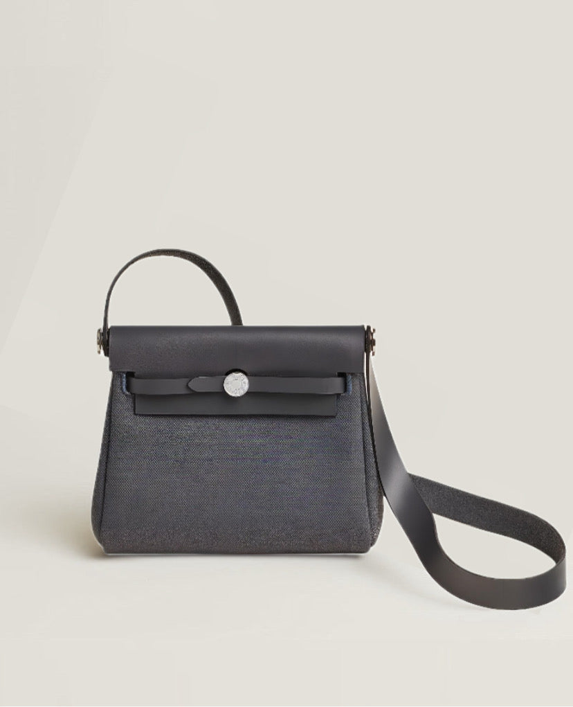 Hermès Herbag Zip 20 bag Grey
