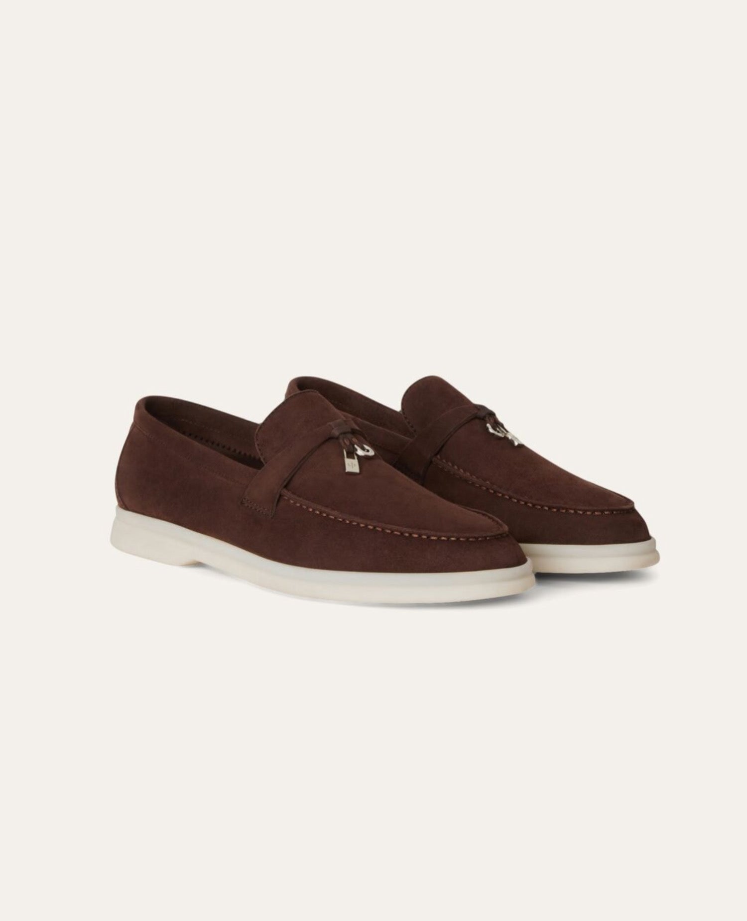 Loro Piana Summer Walk Suede Chocolate