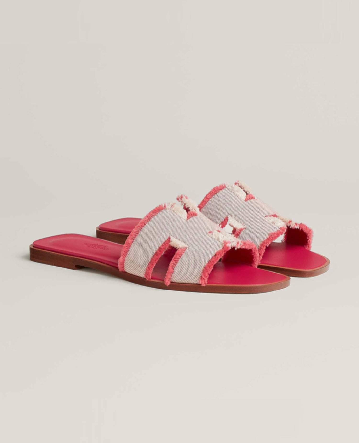 Hermès Oran Sandal Raspderry Pink
