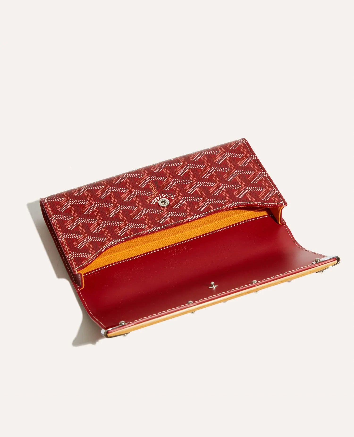 Goyard Monte-Carlo Mini Case Red