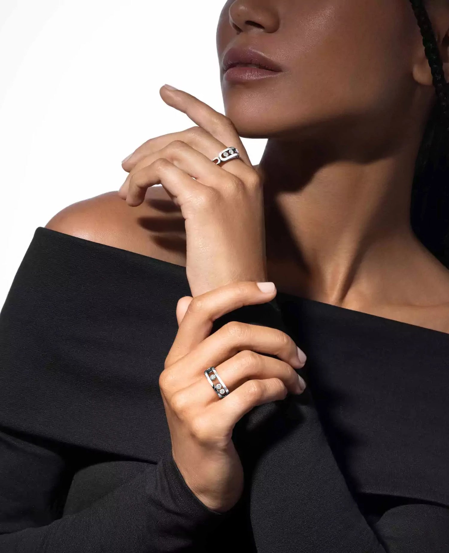 Messika Move Classique Ring Silver