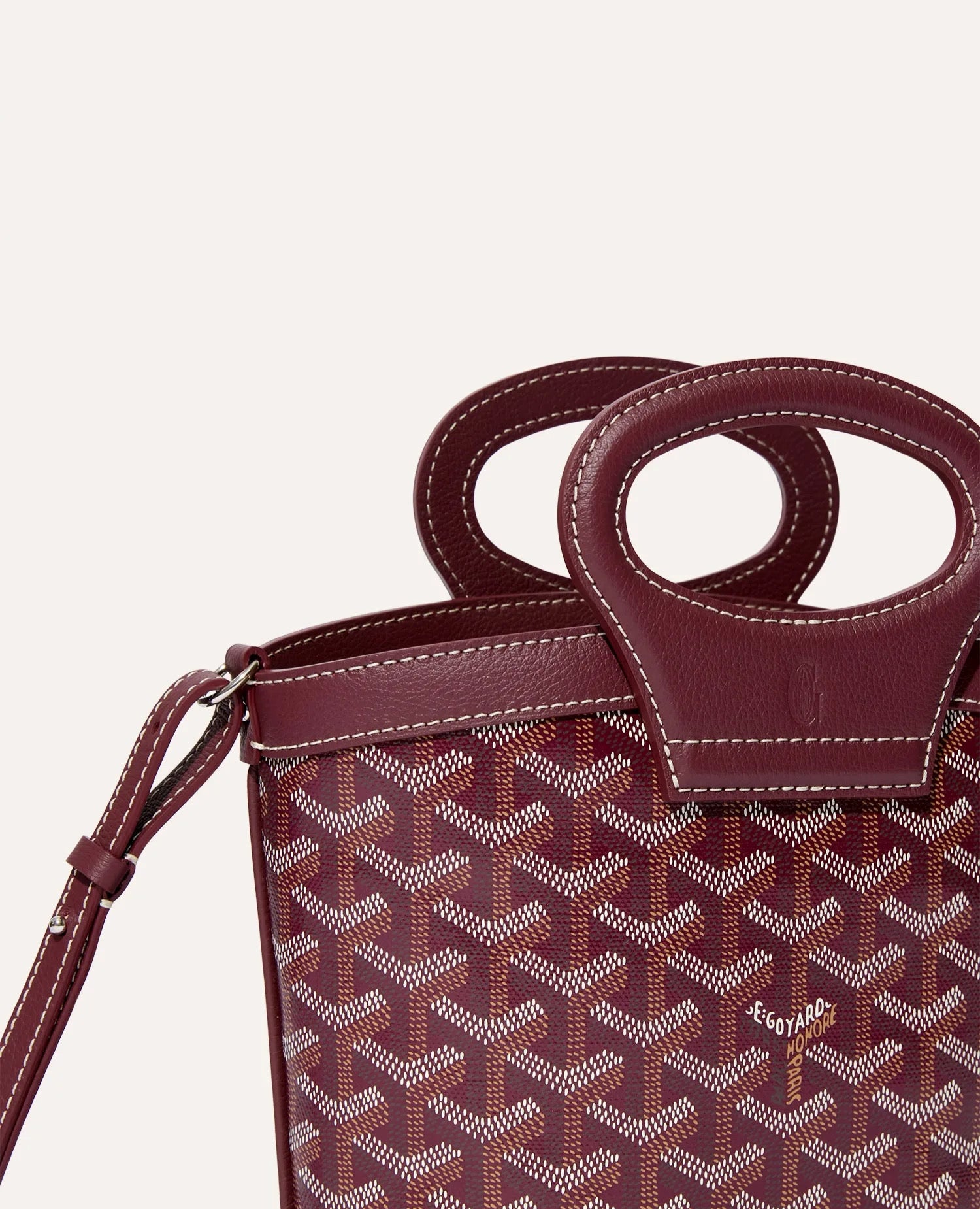 Goyard Beluga Mini Bag Burgundy