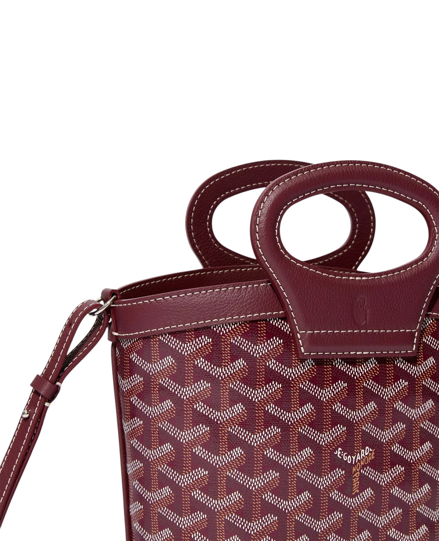 GYD Beluga Mini Bag Burgundy