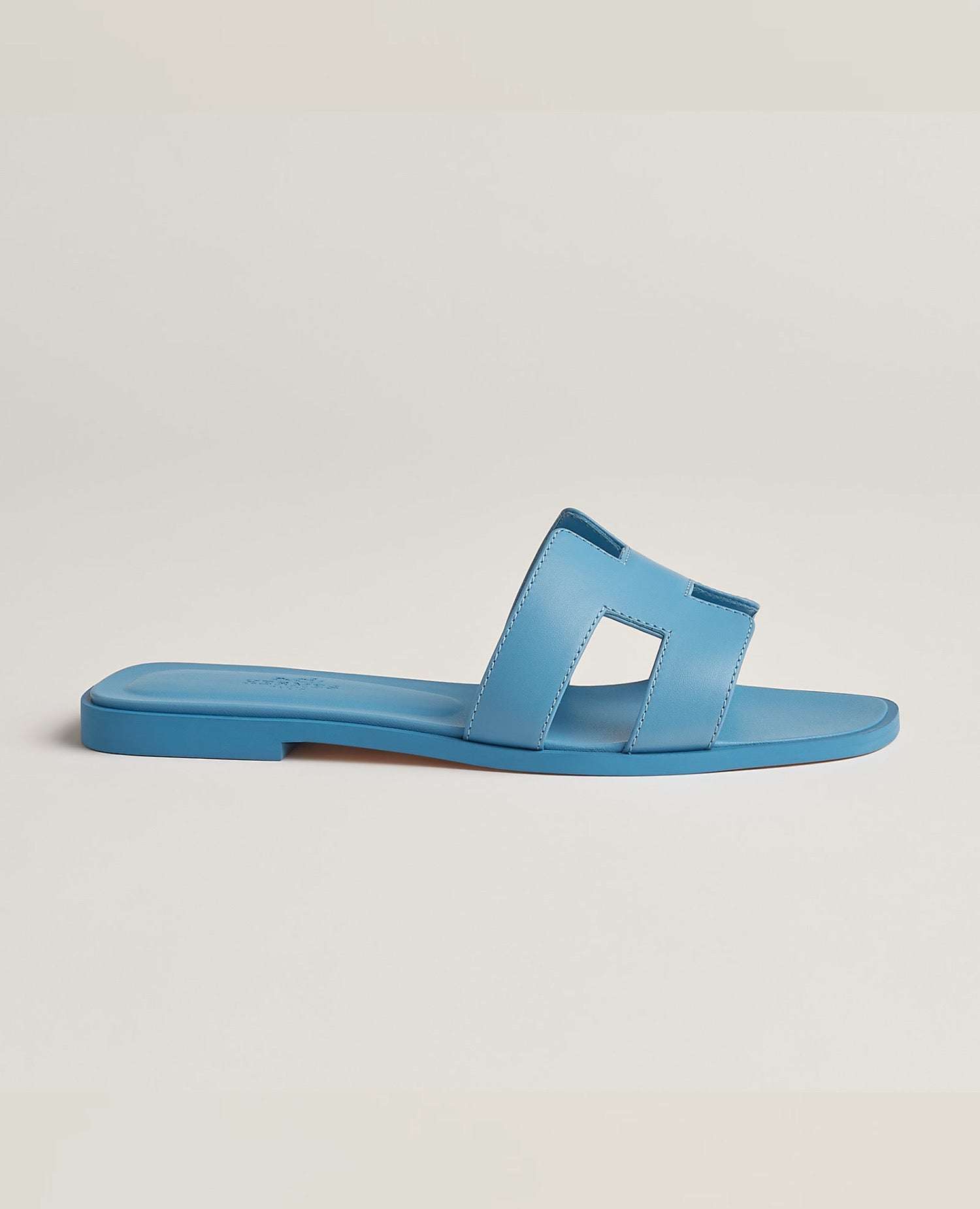Hermès Oran Sandal Bleu Cameo