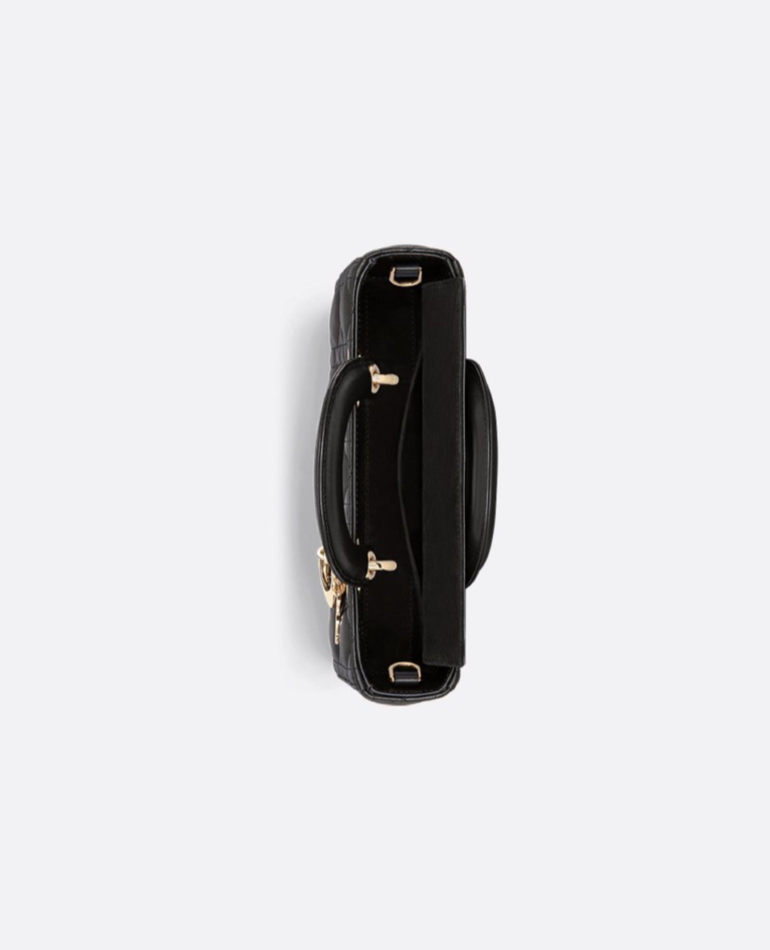 Christian Dior Small Lady D-Joy Bag Black Cannage Lambskin
