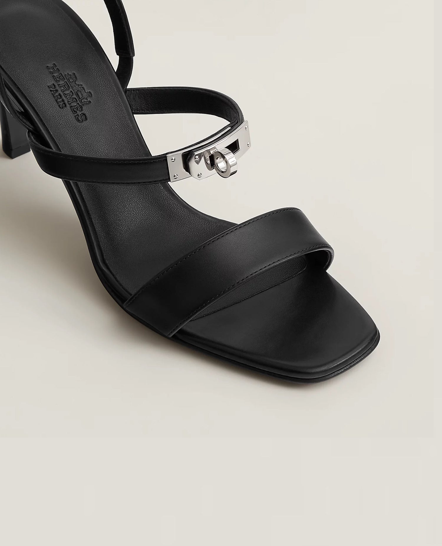 HMS Glamour 75 sandal Noir