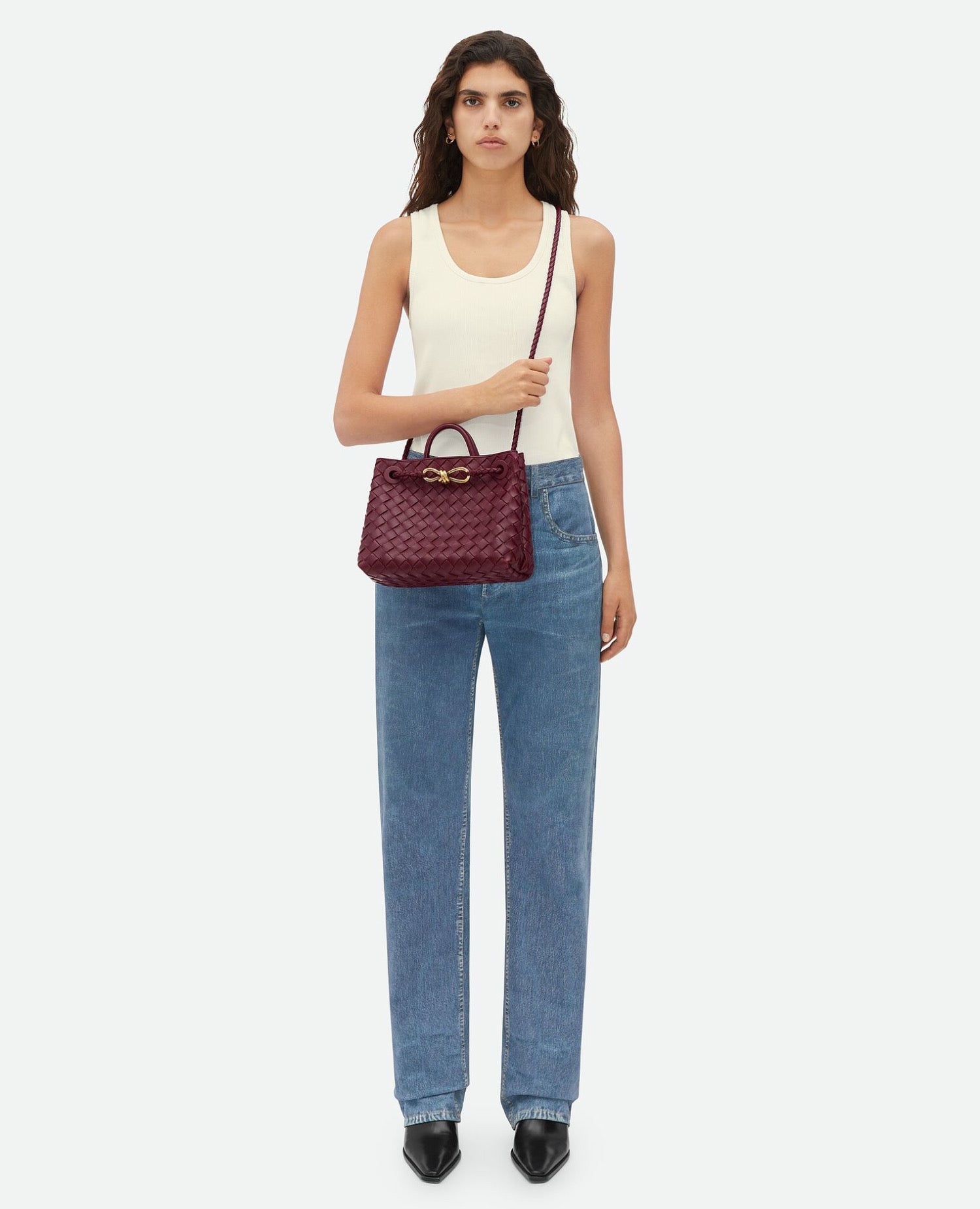 Bottega Veneta Small Andiamo Barolo