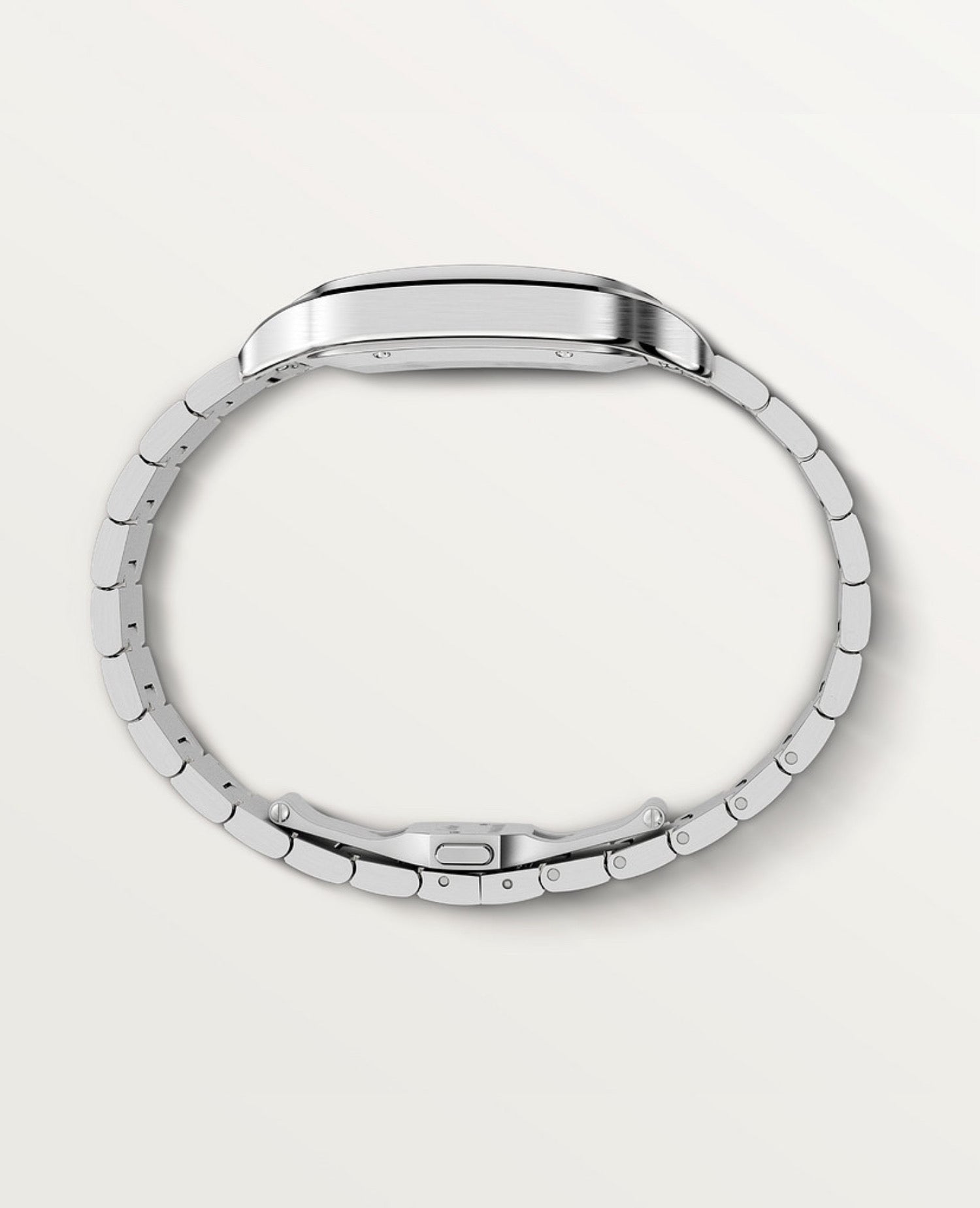 Santos DE Cartier Watch, Large Model, Silver