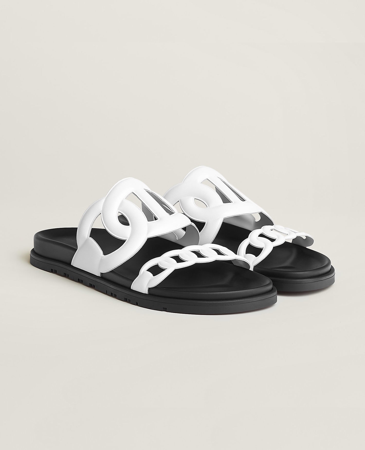 Hermès Extra Sandal White