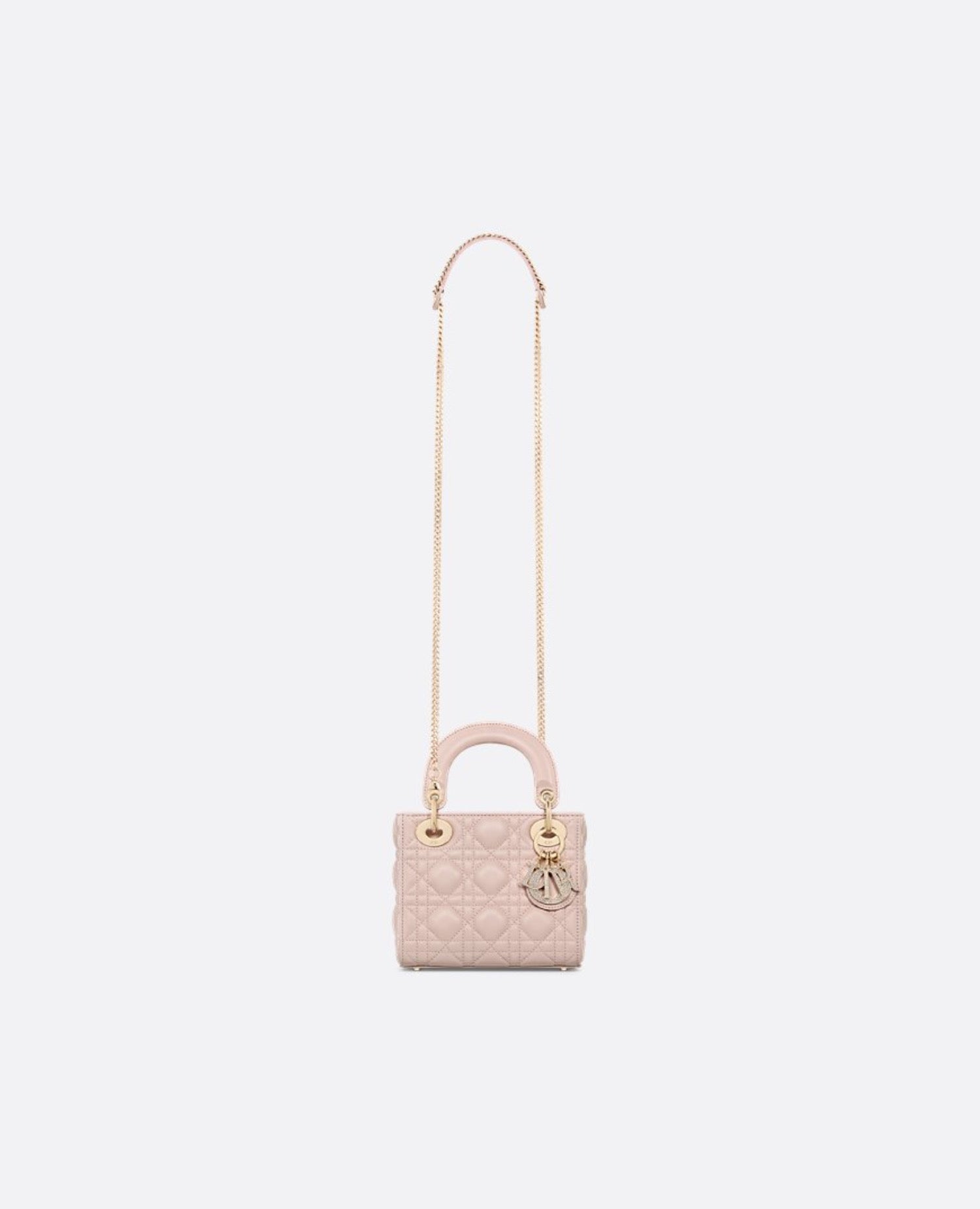 Christian Dior Mini Lady Dior Bag
Powder Pink