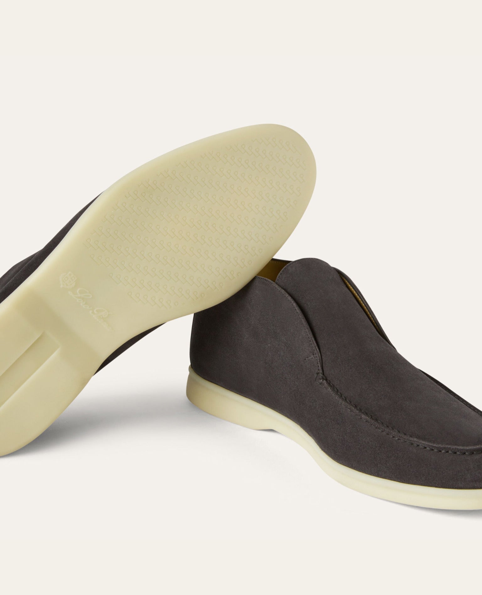 Loro Piana Open Walk Ankle Boot Caviar