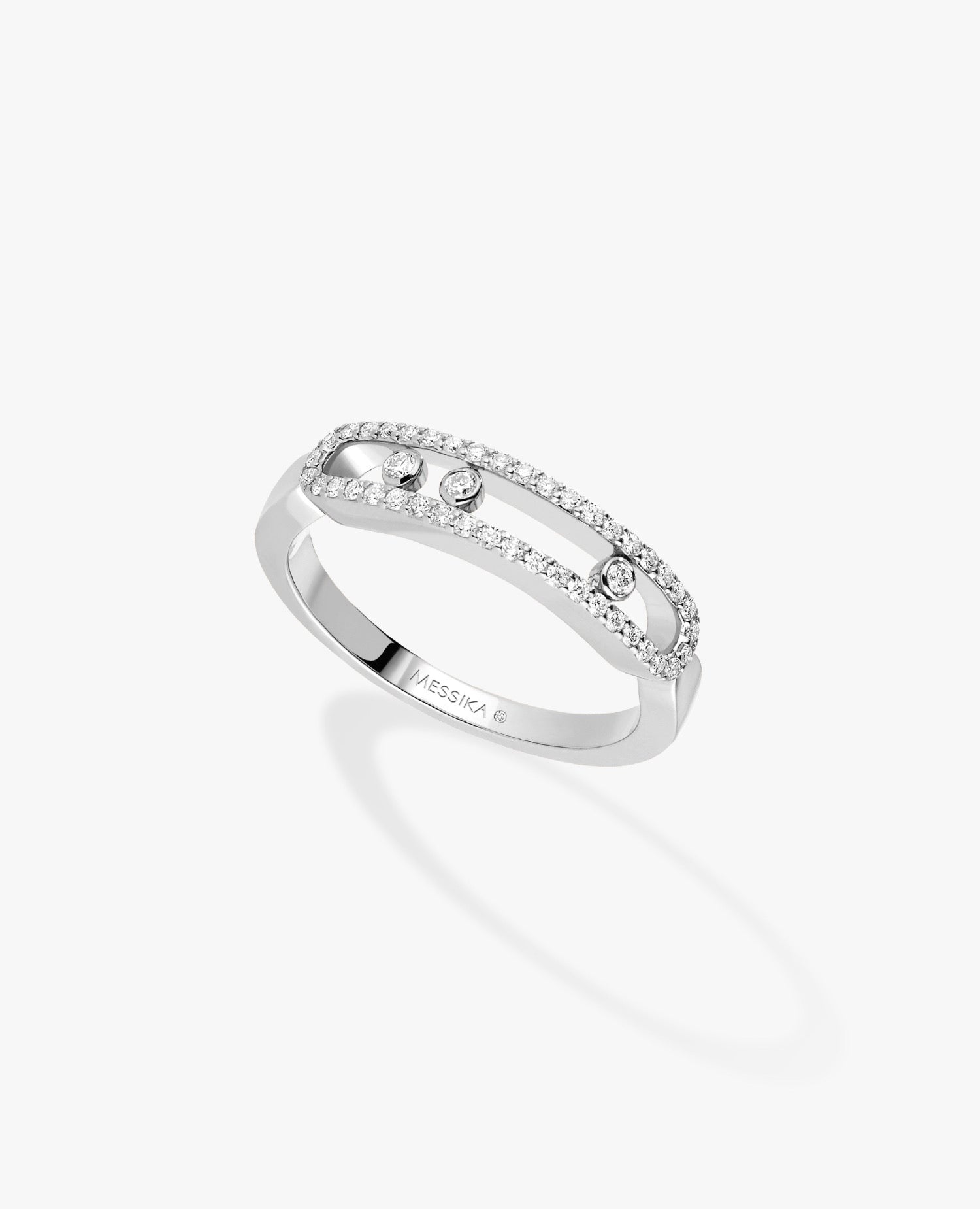 Messika Baby Move Pavé Ring Silver