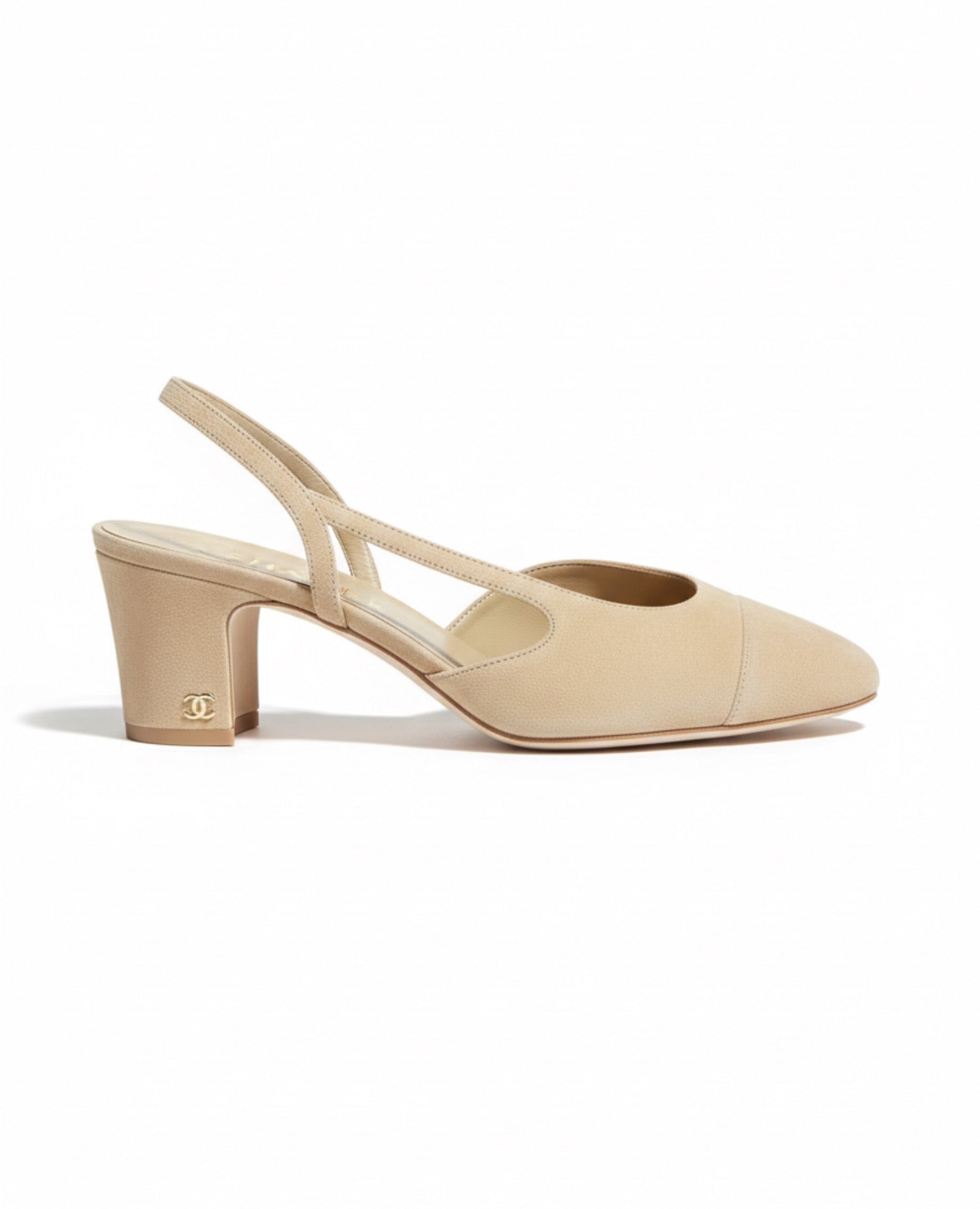 COCO Slingbacks Suede Full Beige