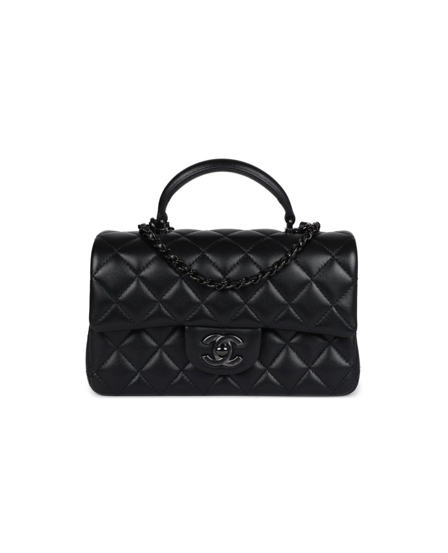 Coco Mini Rectangular Top Handle Flap