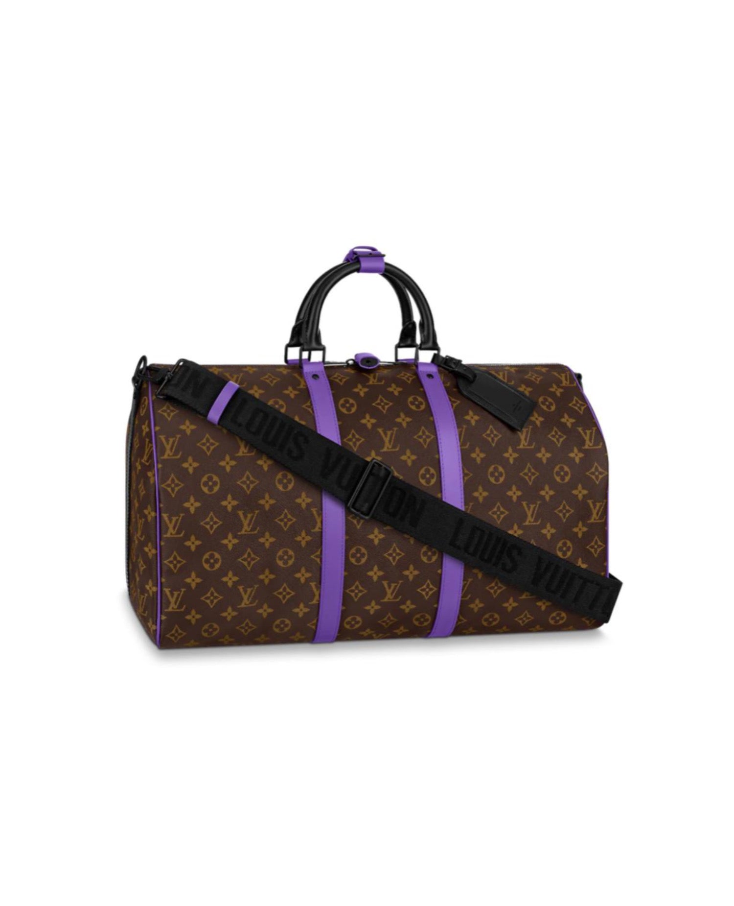 Louis Vuitton Keepall 50 Purple Monogram