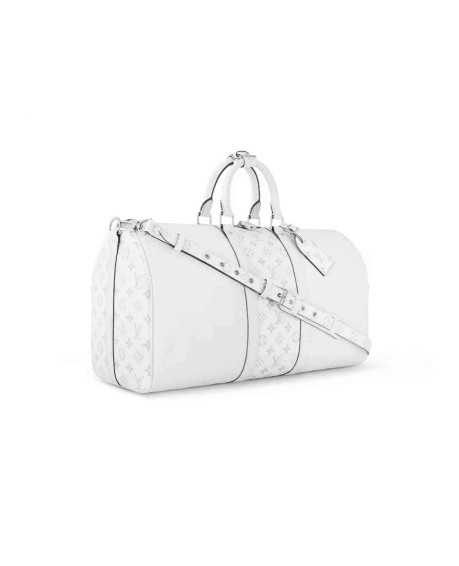 Louis Vuitton Keepall 50 White