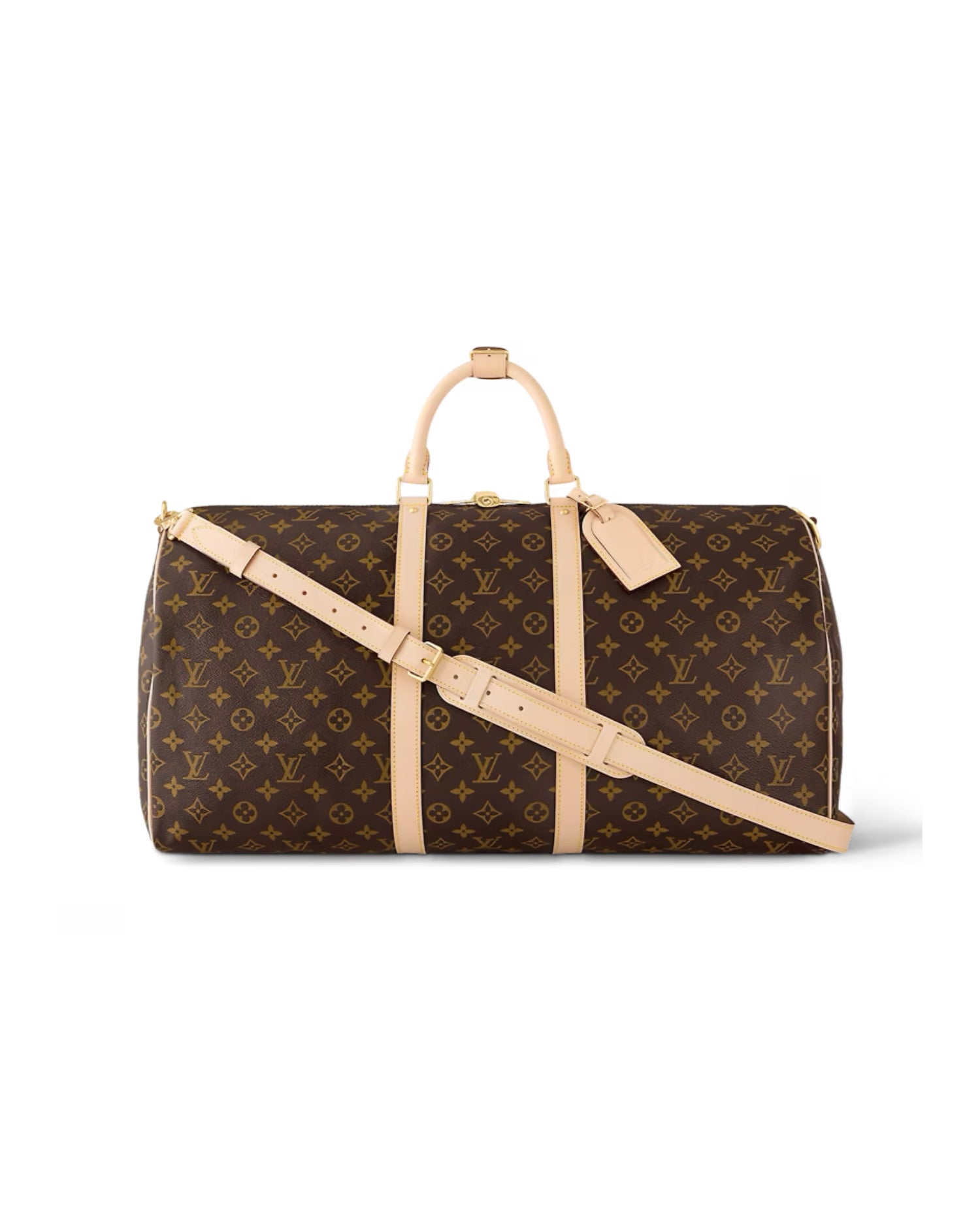 Louis Vuitton Keepall 55 Monogram Coated Canvas