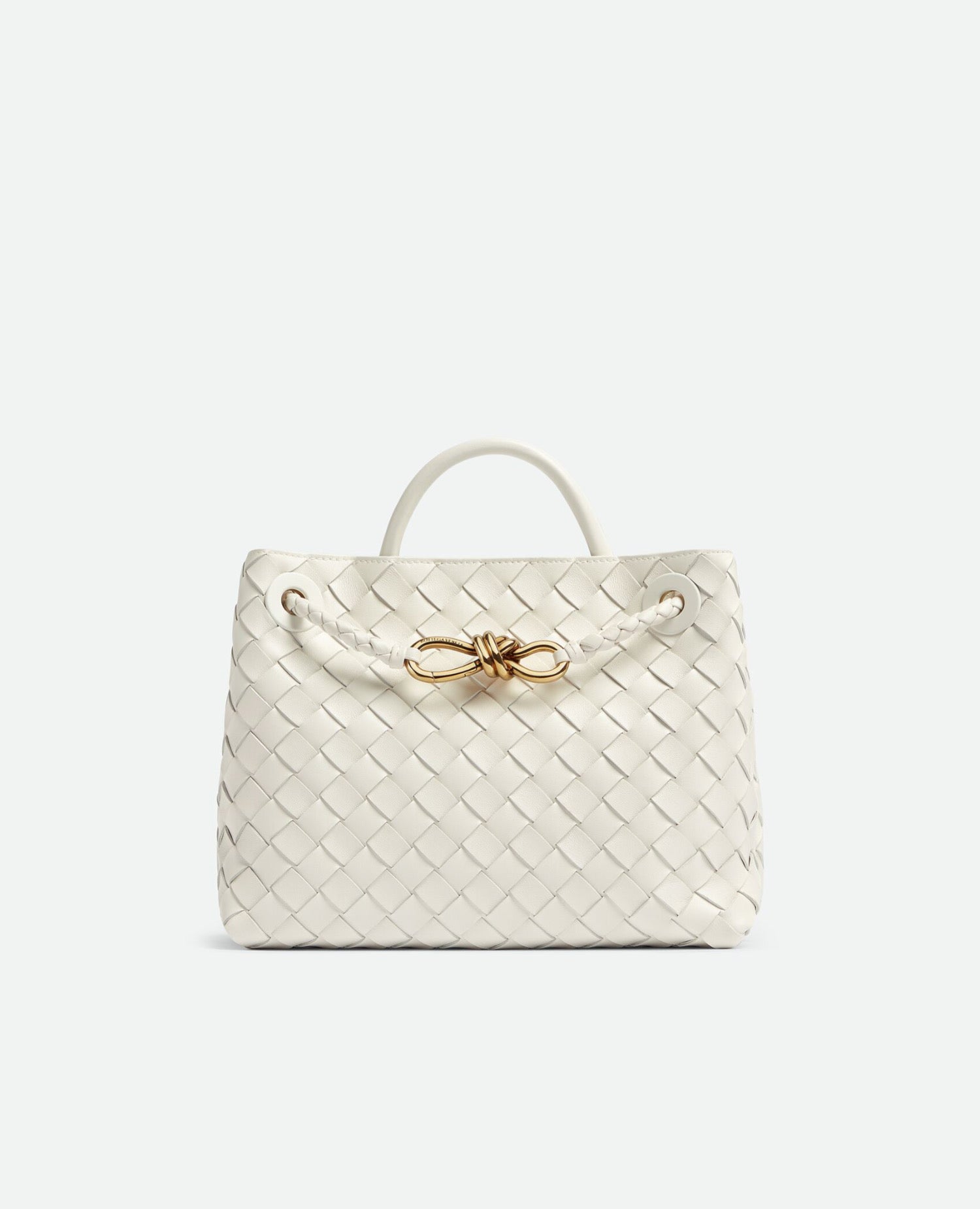 Bottega Veneta Small Andiamo Sea salt