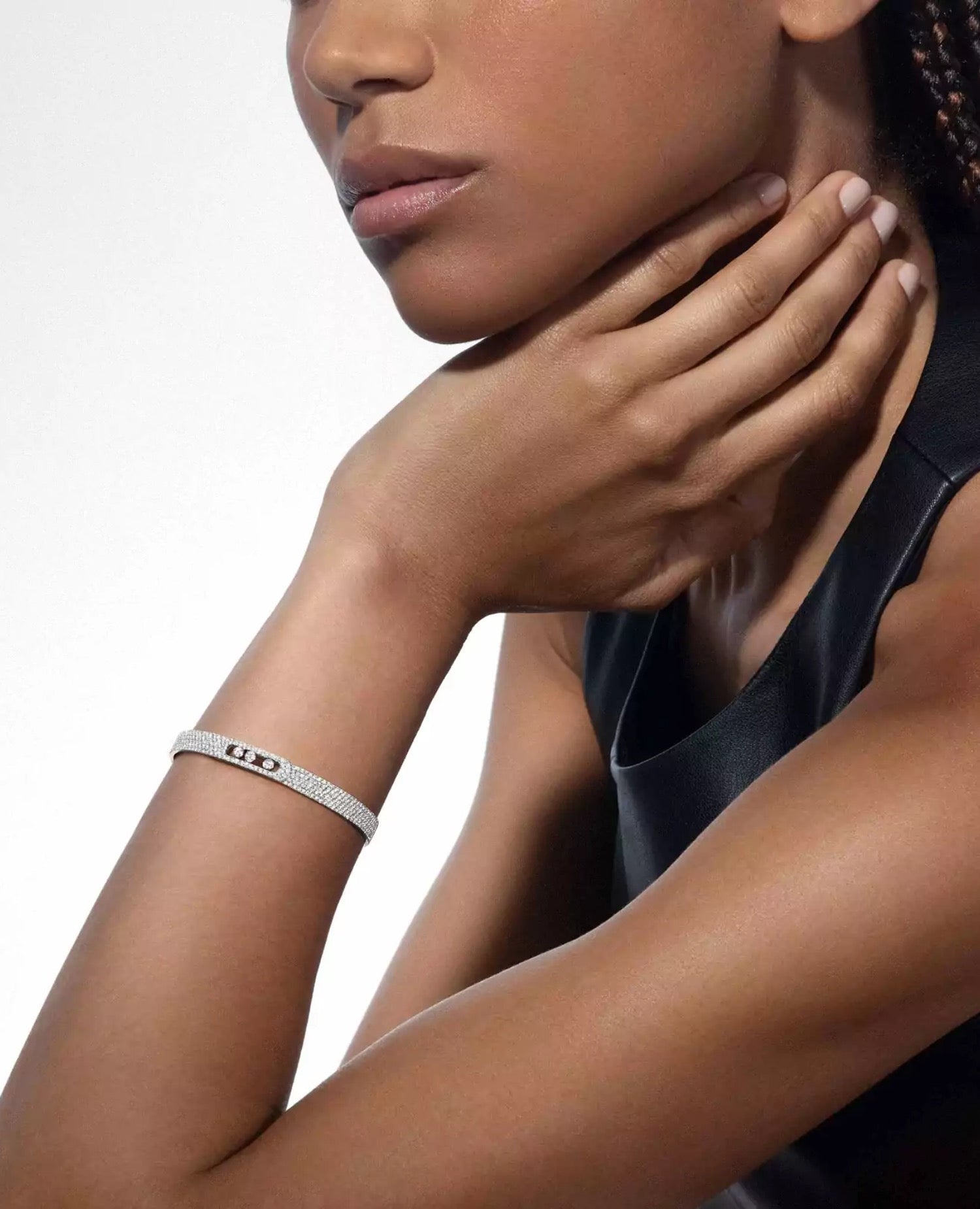 Messika Move Noa Pavé Bangle Bracelet