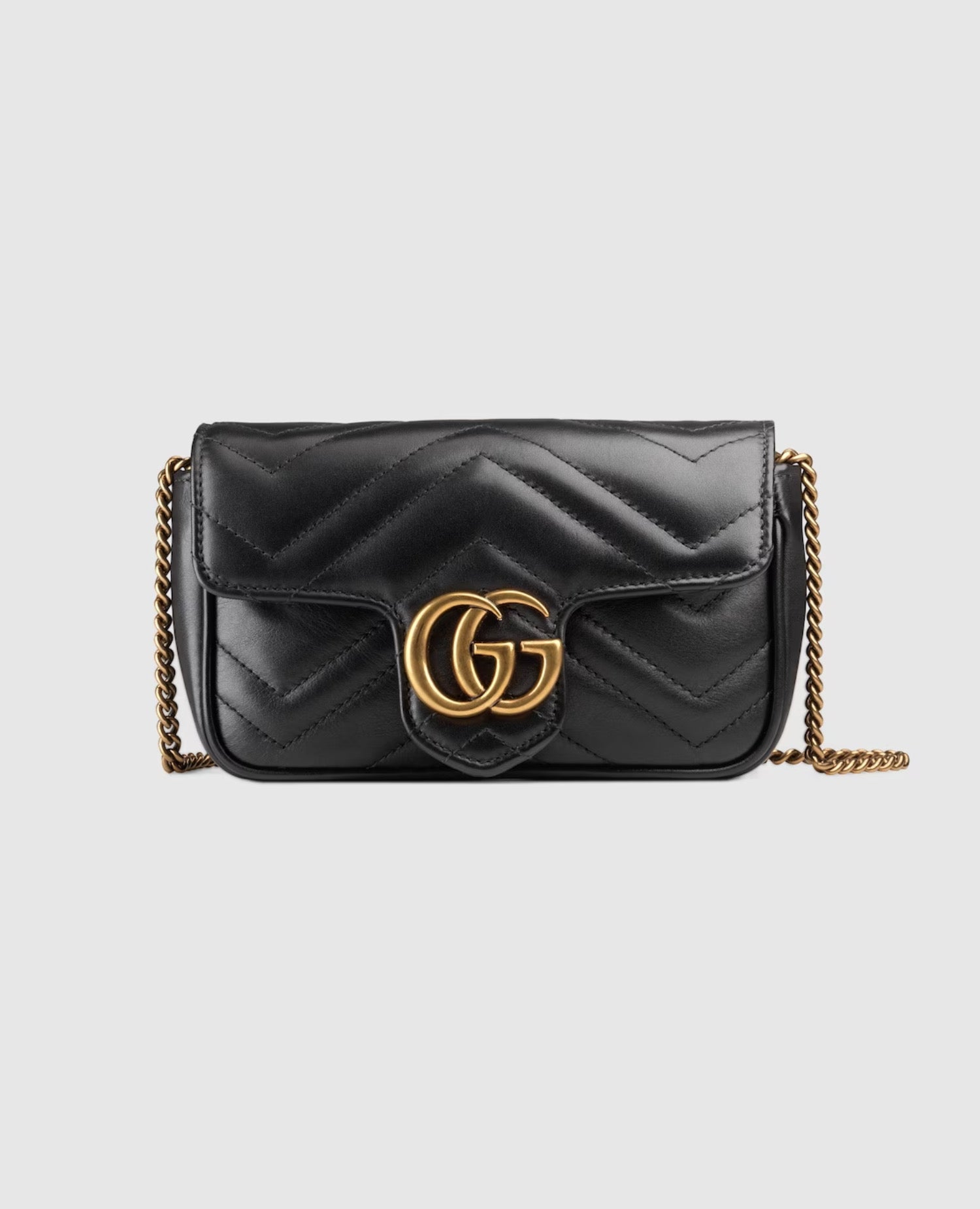 Gucci GG Marmot Super Mini Bag Black