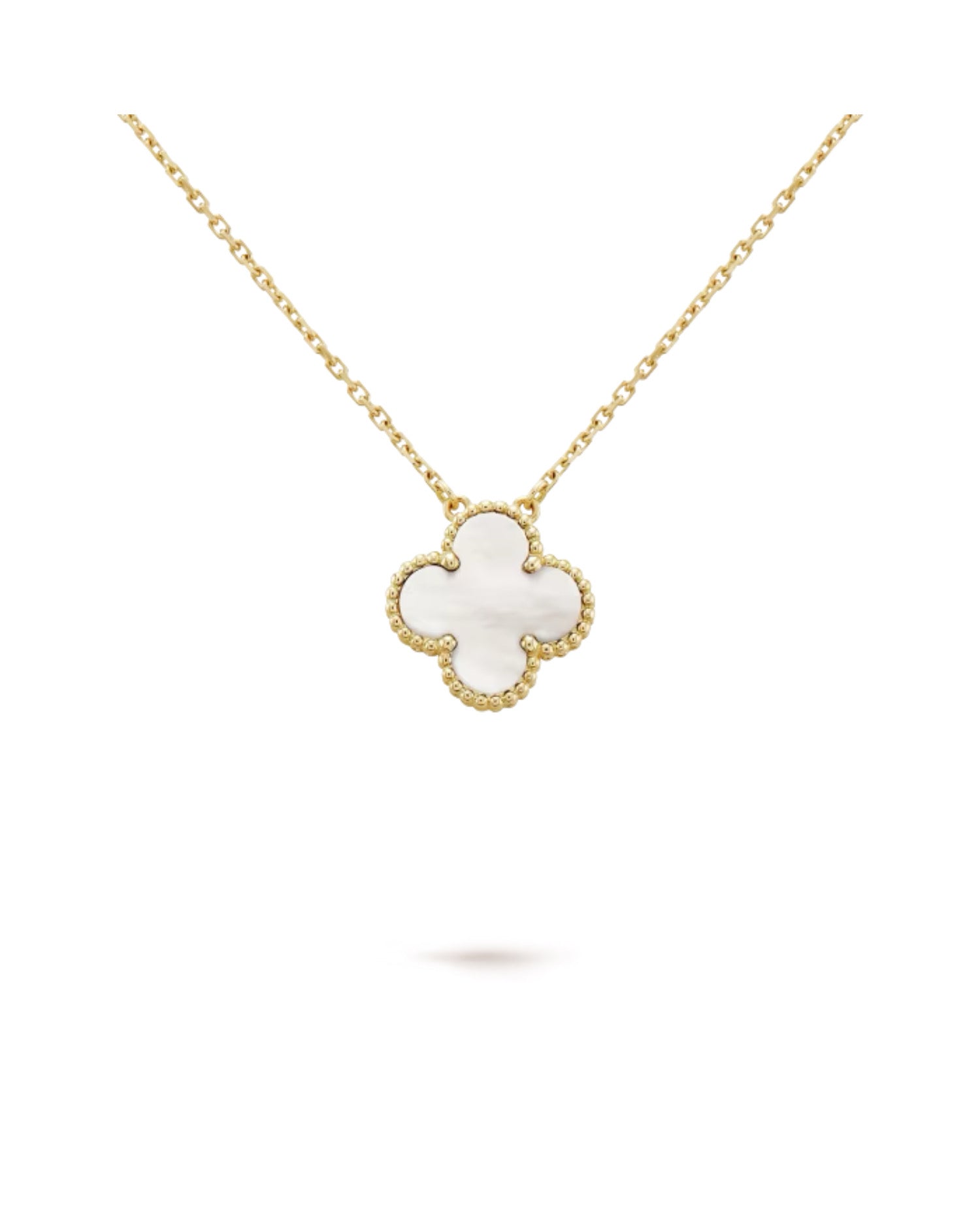 Van Cleef Vintage Alhambra pendant, yellow gold, Mother-of-pearl