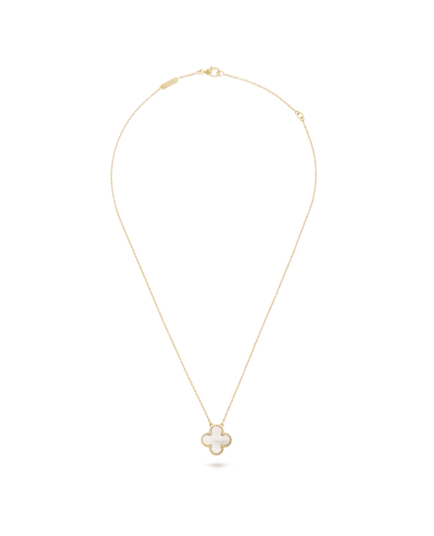 Van Cleef Vintage Alhambra pendant, yellow gold, Mother-of-pearl