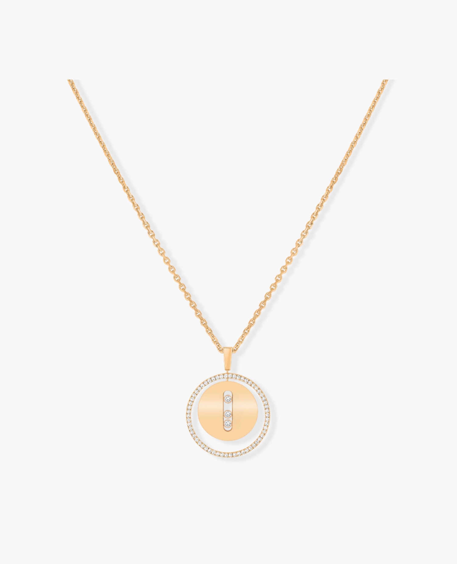 Messika Lucky Move MM Necklace Yellow Gold