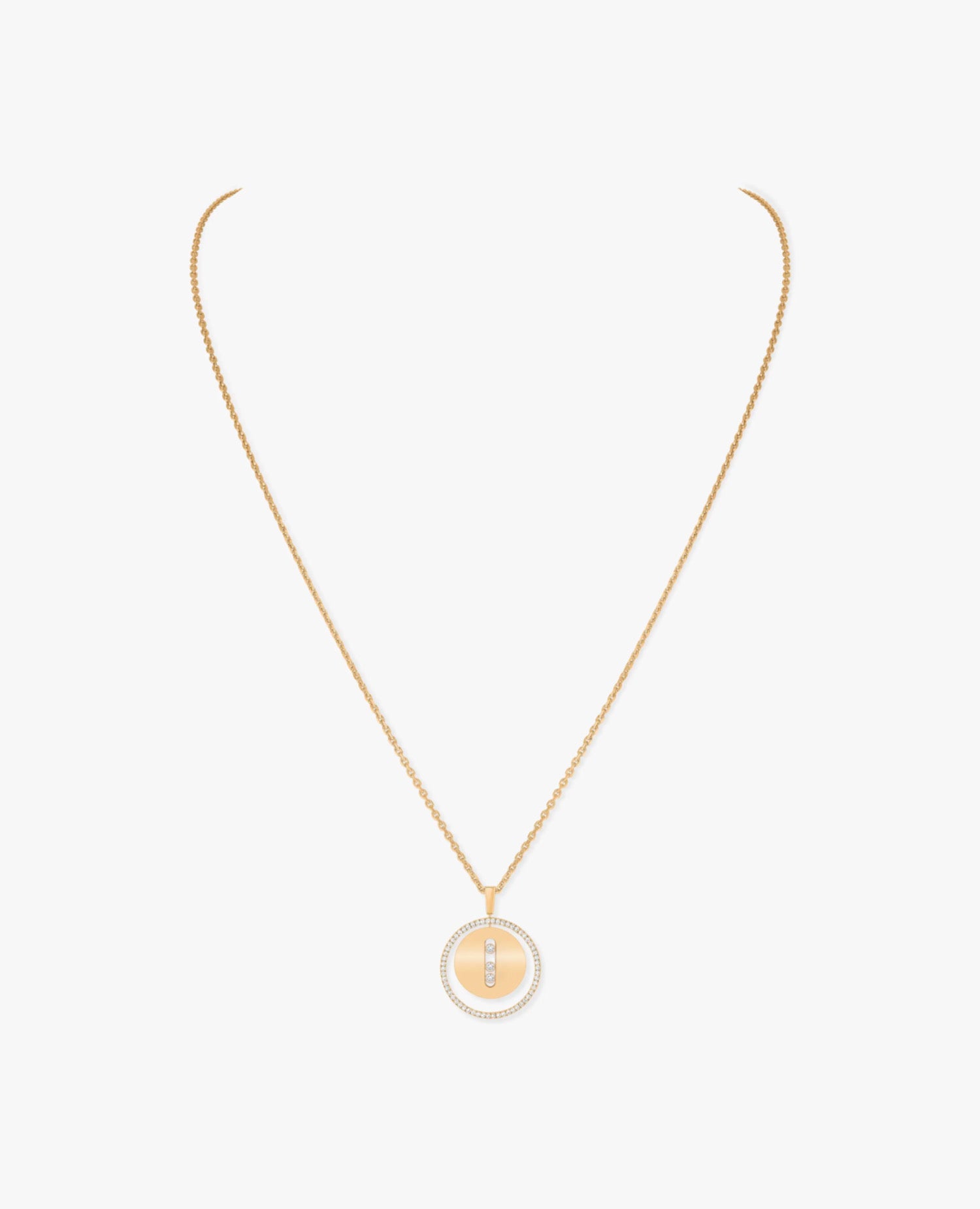 Messika Lucky Move MM Necklace Yellow Gold